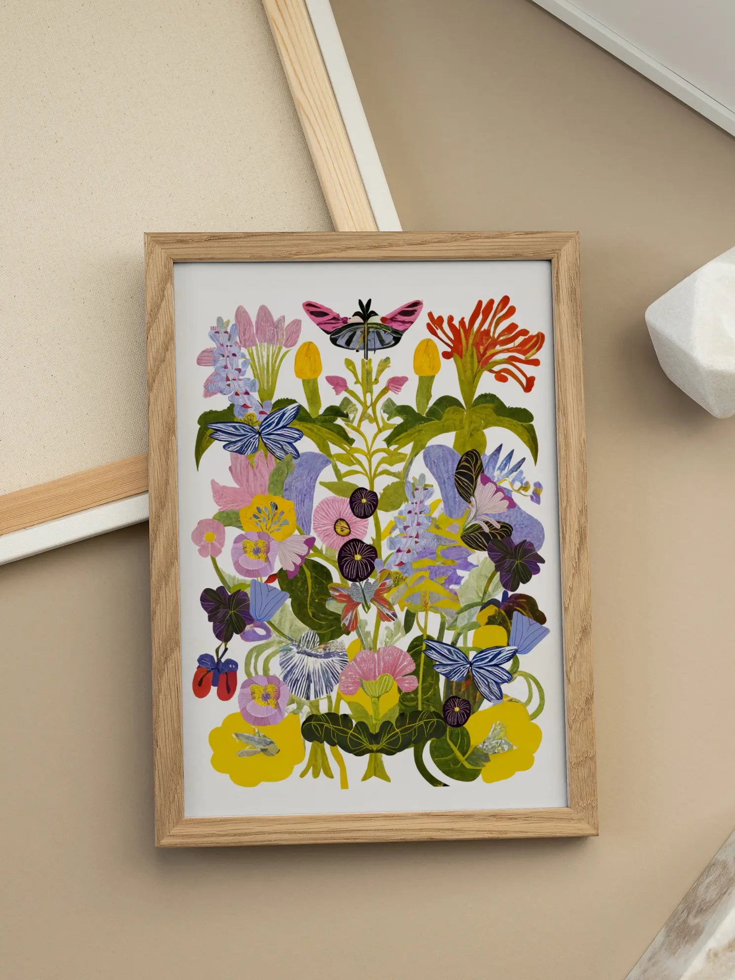 Butterfly Garden Poster