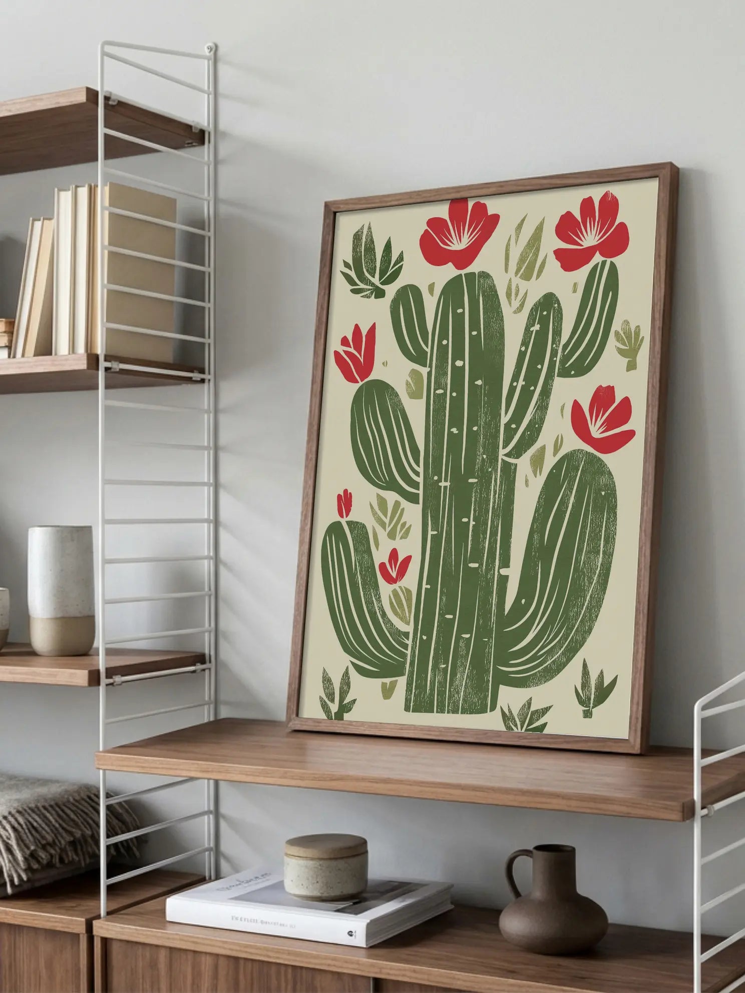 Cactus Blossom Poster