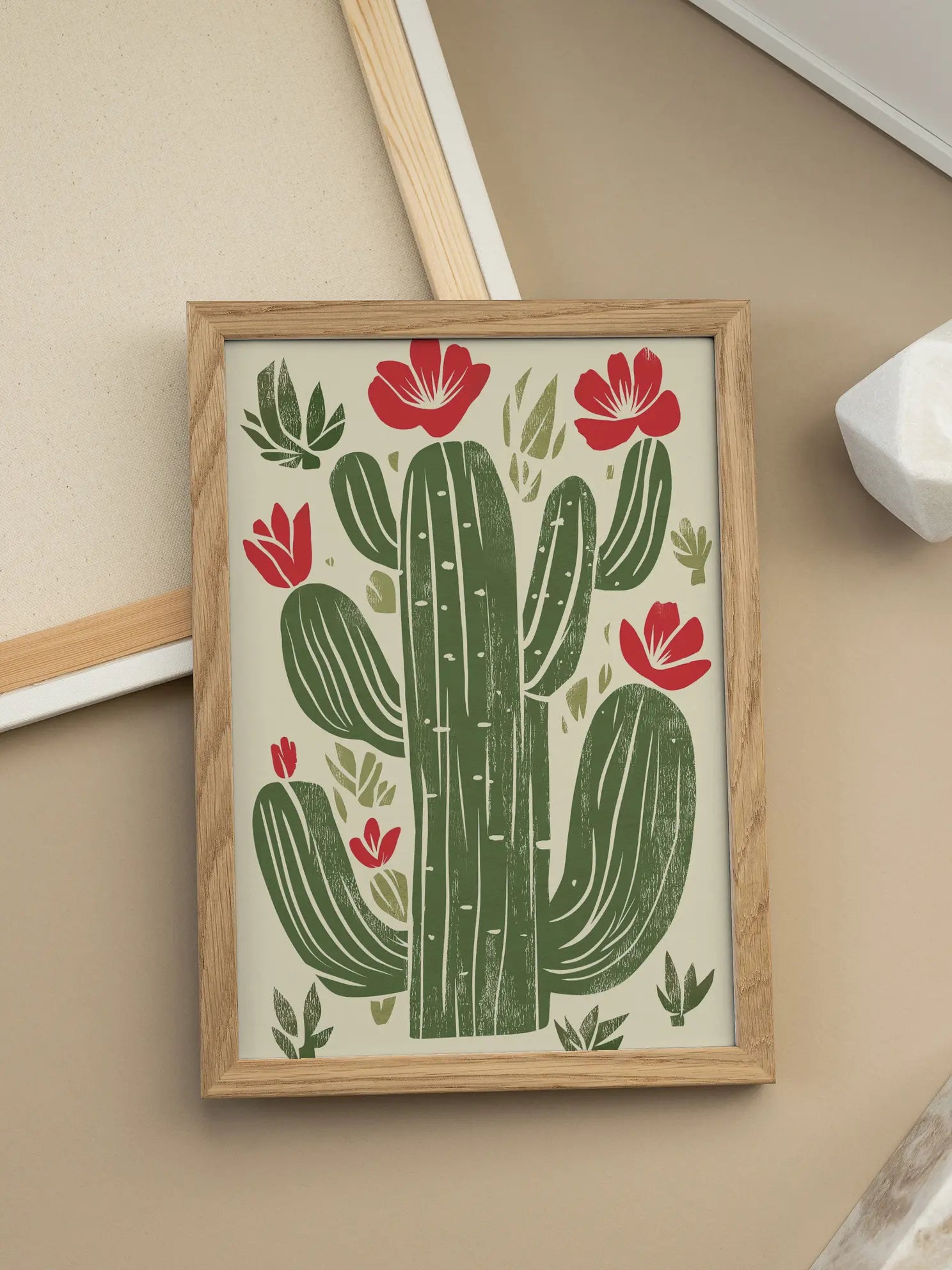 Cactus Blossom Poster