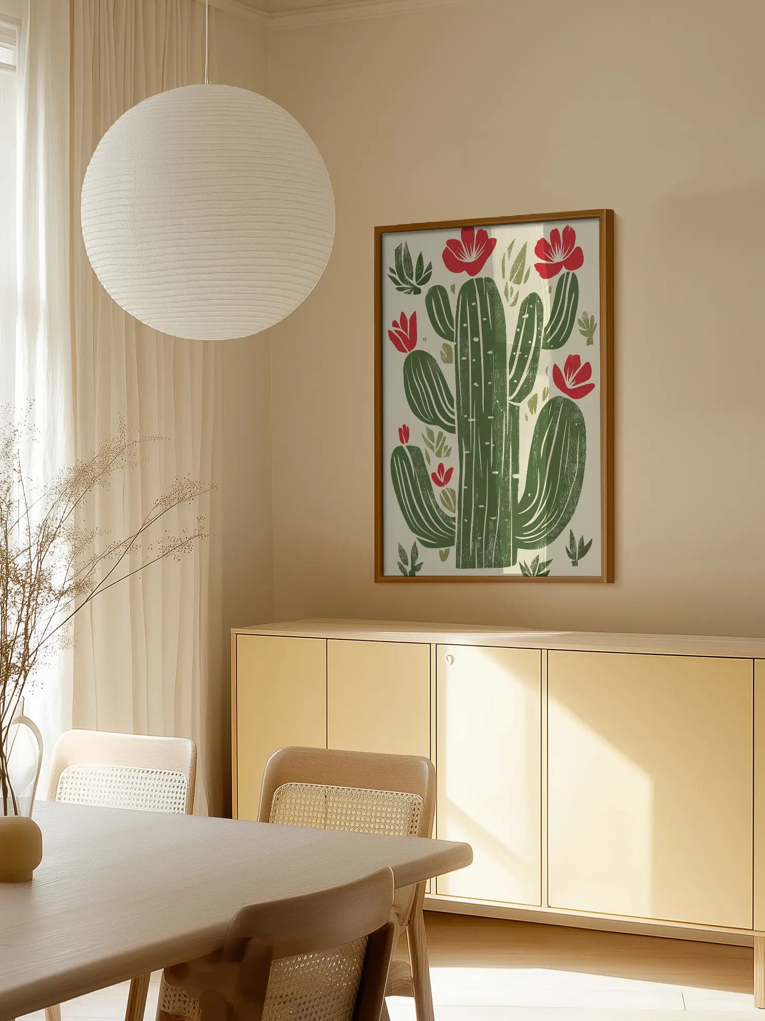 Cactus Blossom Poster