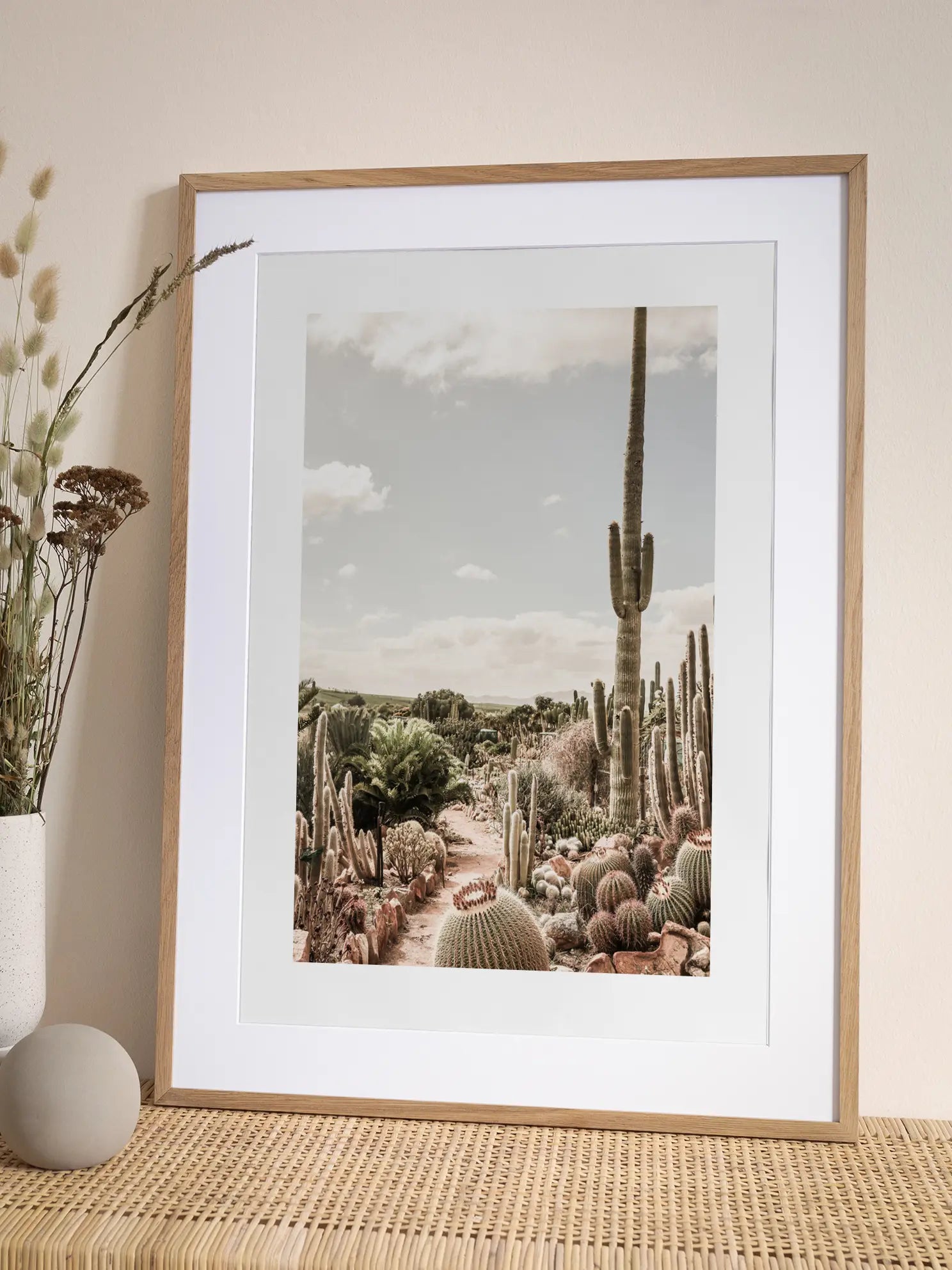 Cactus Garden Poster