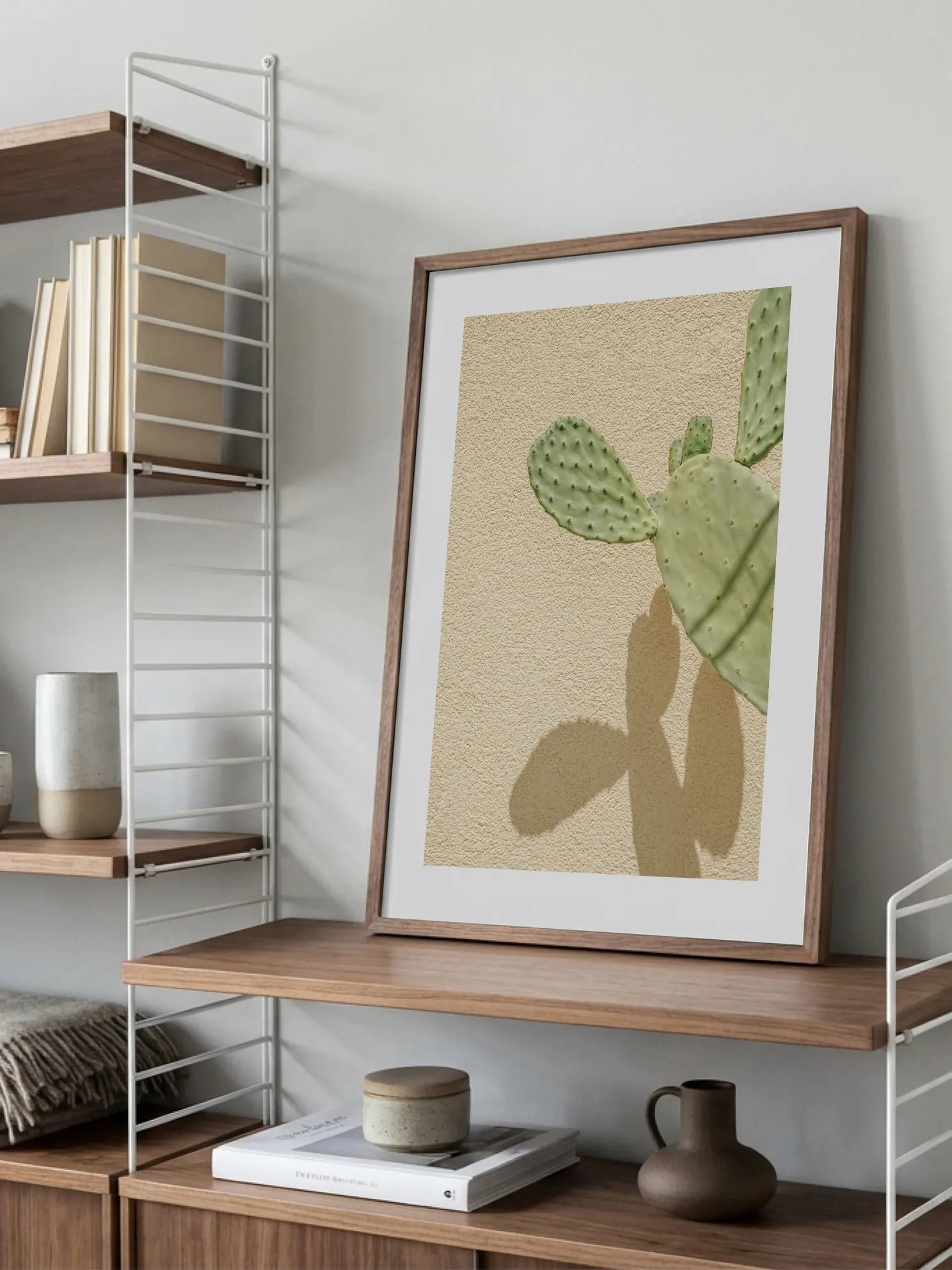 Cactus Shadow Poster