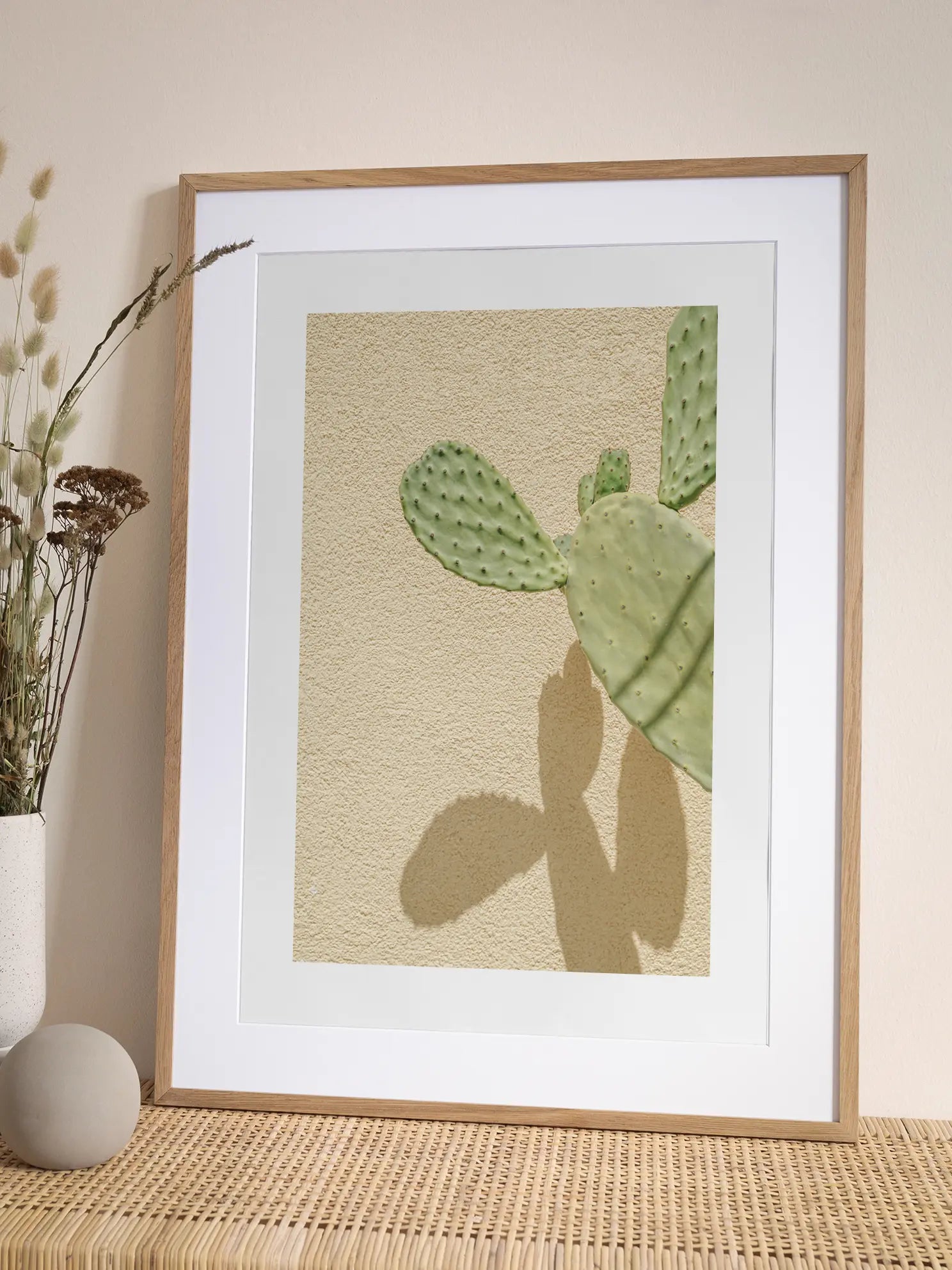 Cactus Shadow Poster