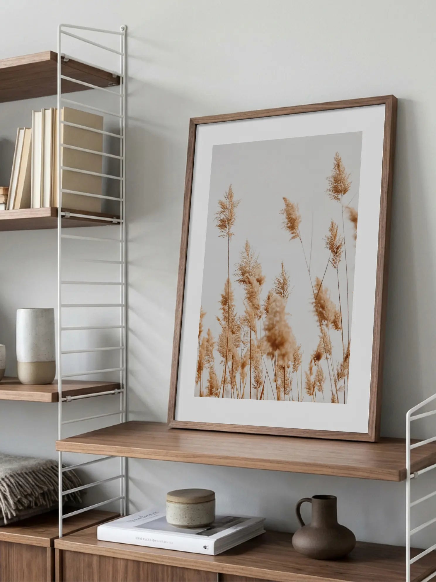 Calm Reeds Poster
