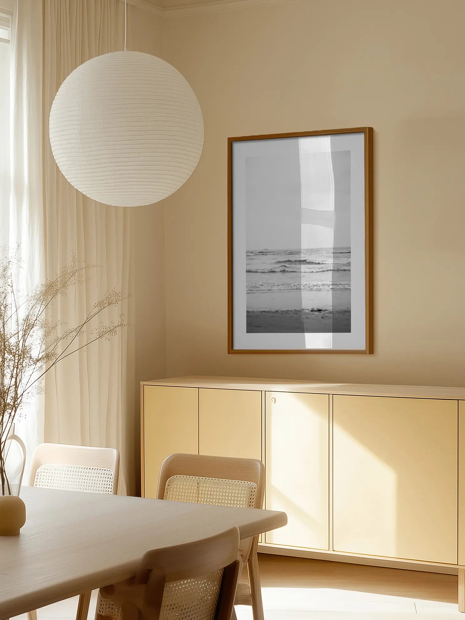 Calm Waves Poster
