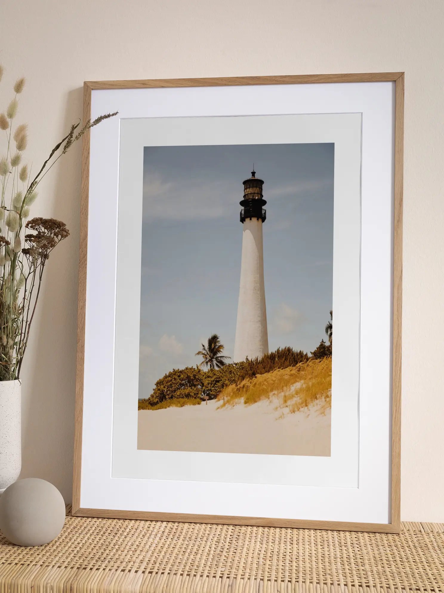 Cape Florida Lighthouse Poster