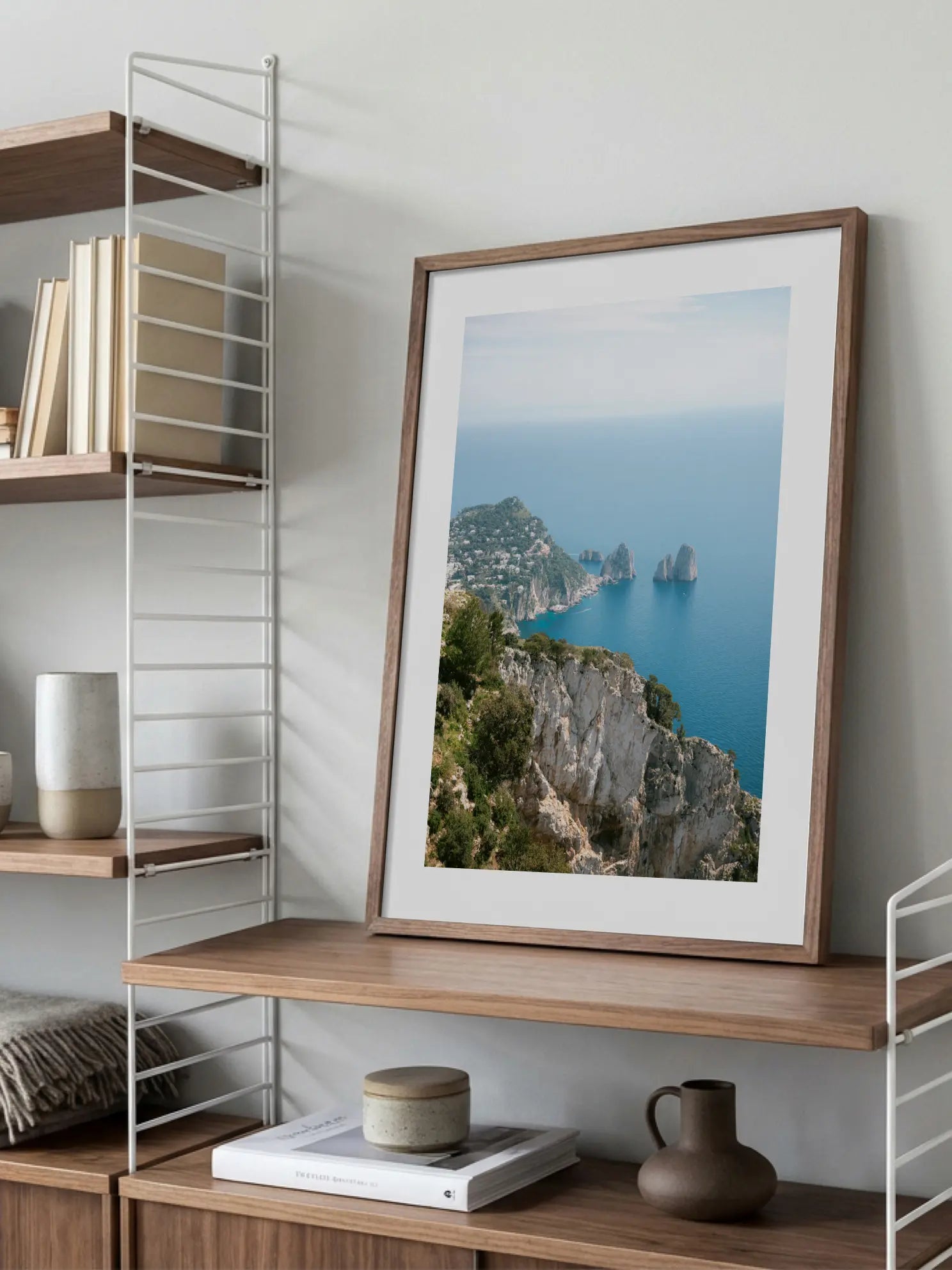 Capri View Poster