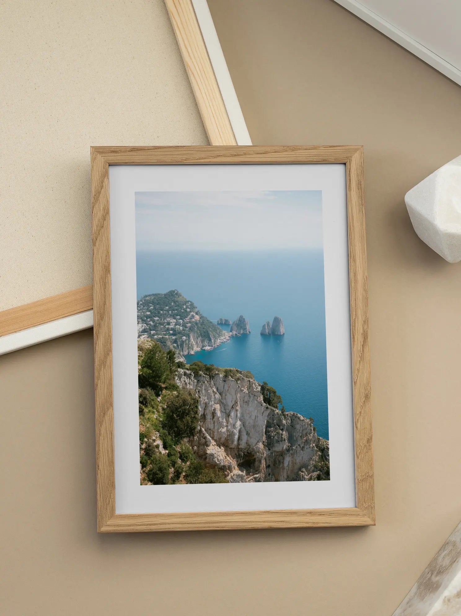 Capri View Poster