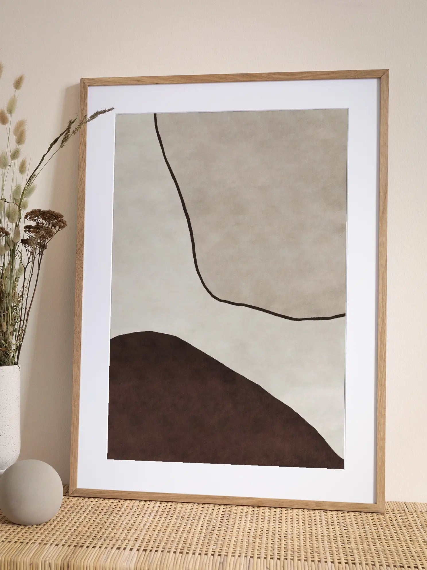 Carpet Shapes No3 Poster