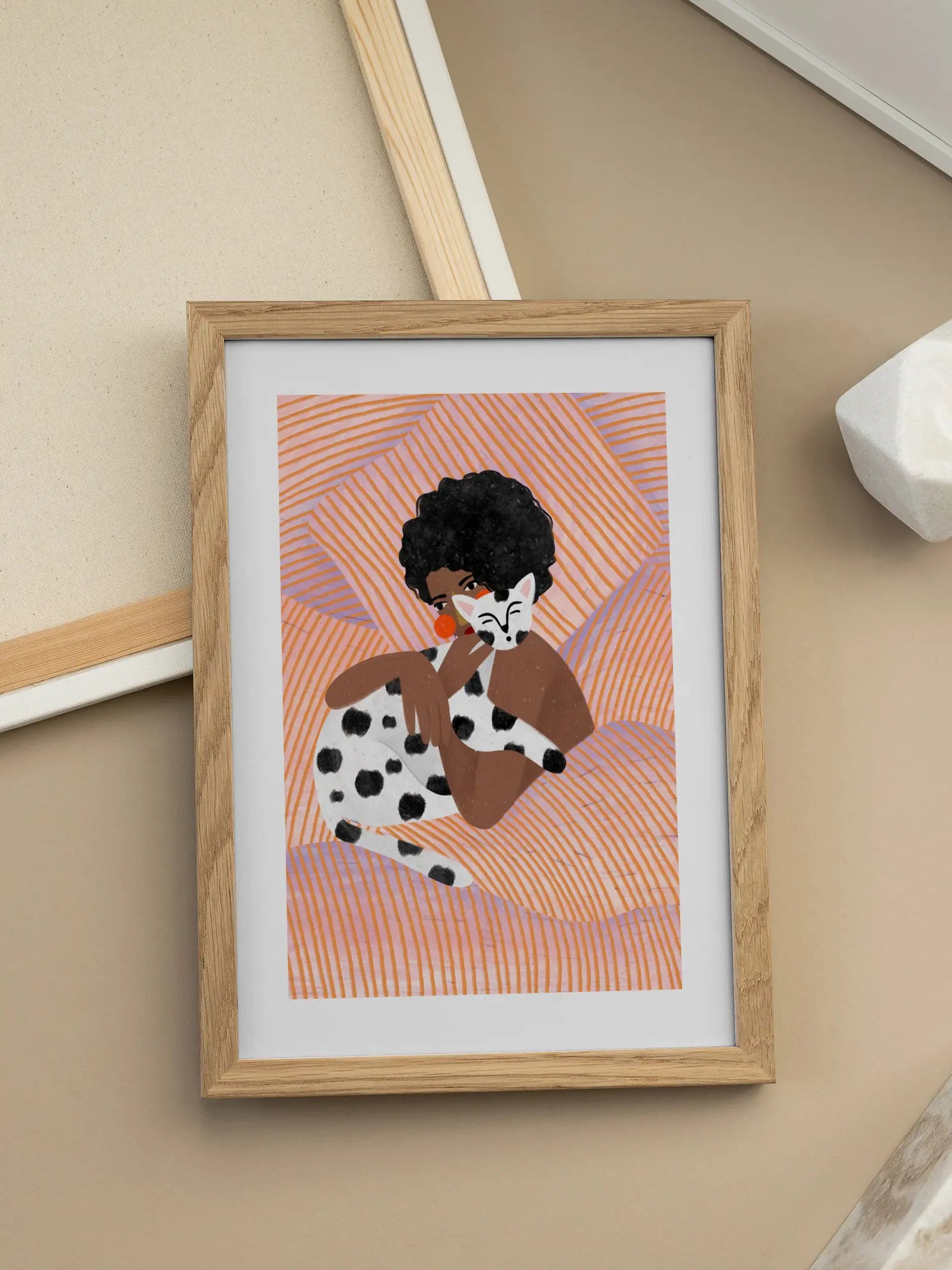 Cat Cuddle Poster