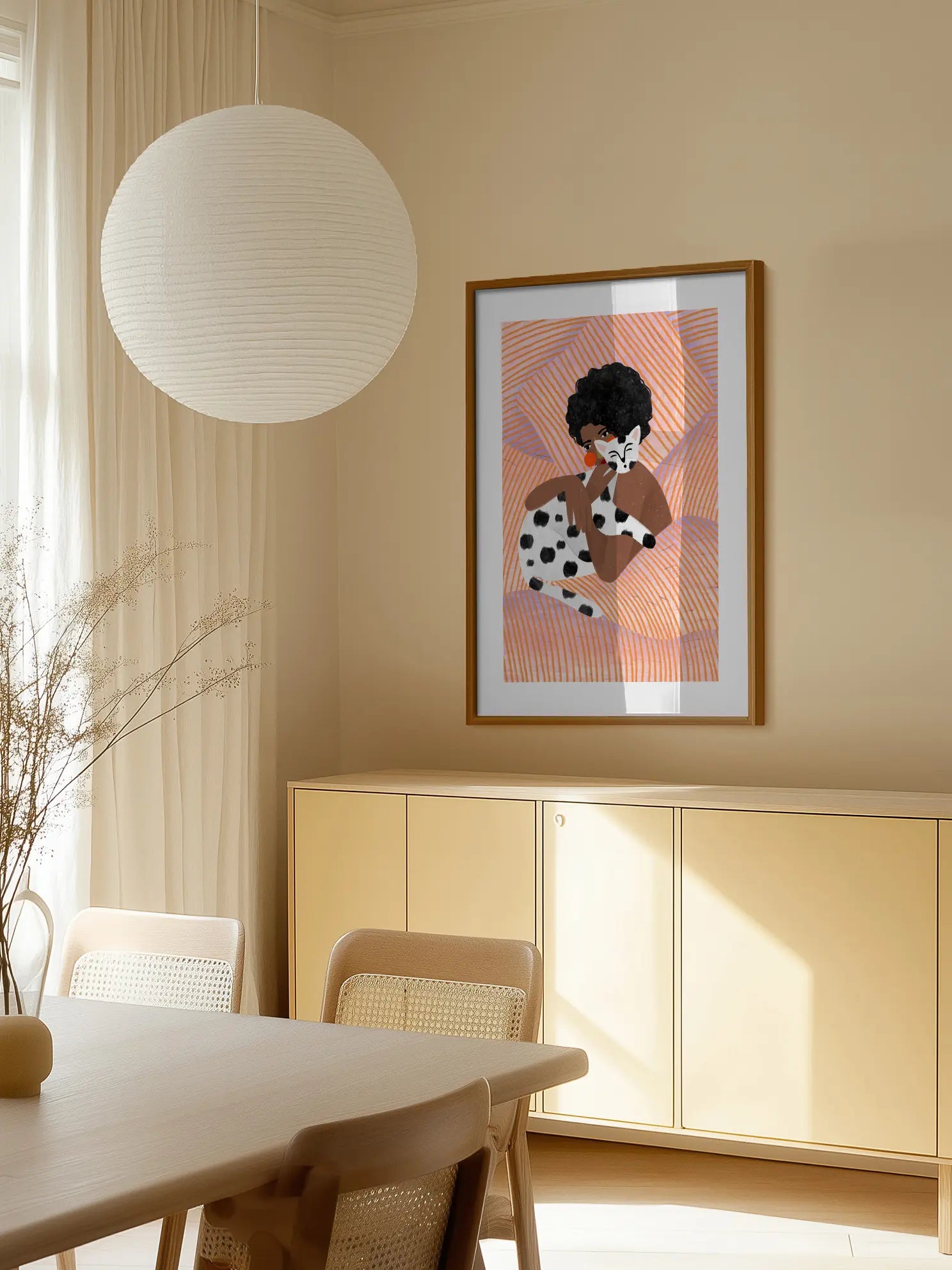 Cat Cuddle Poster