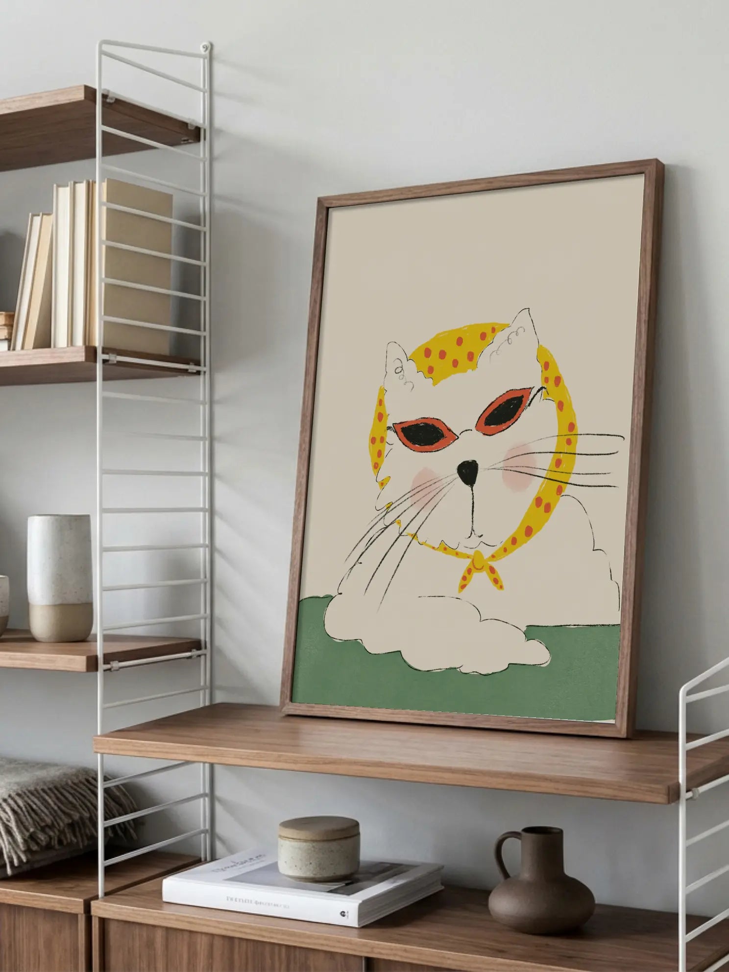 Cat in Sunglasses Poster