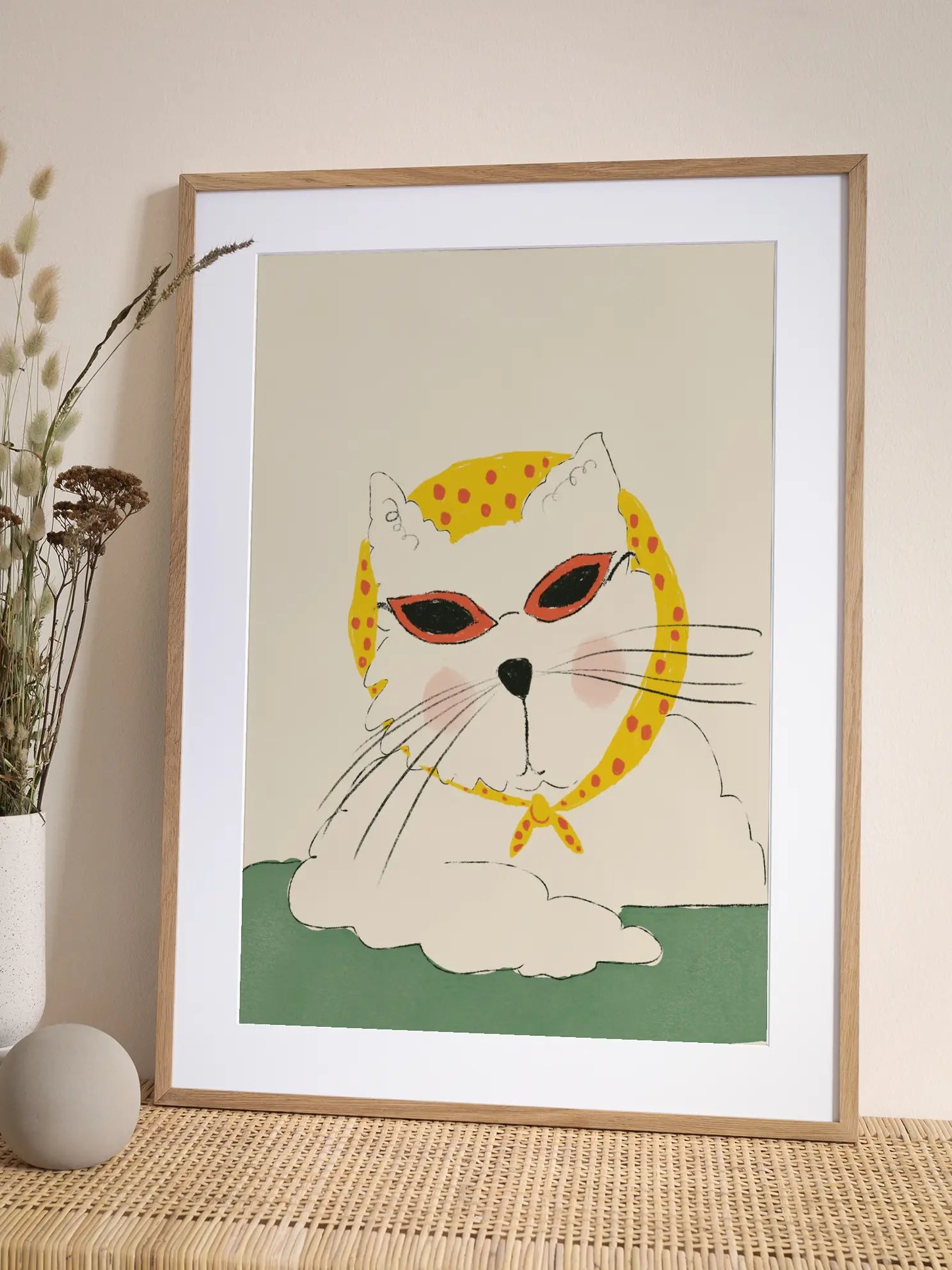 Cat in Sunglasses Poster