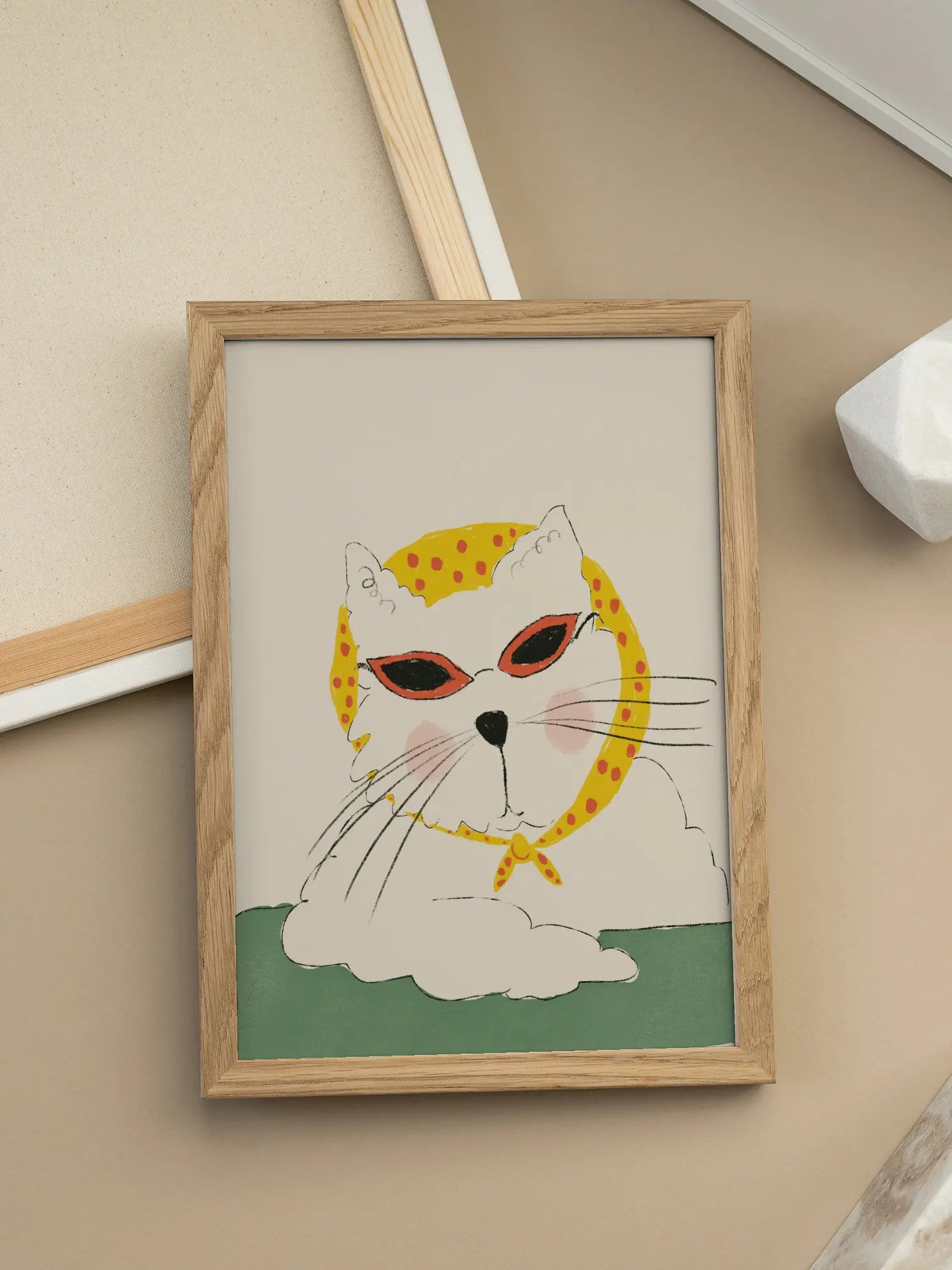 Cat in Sunglasses Poster