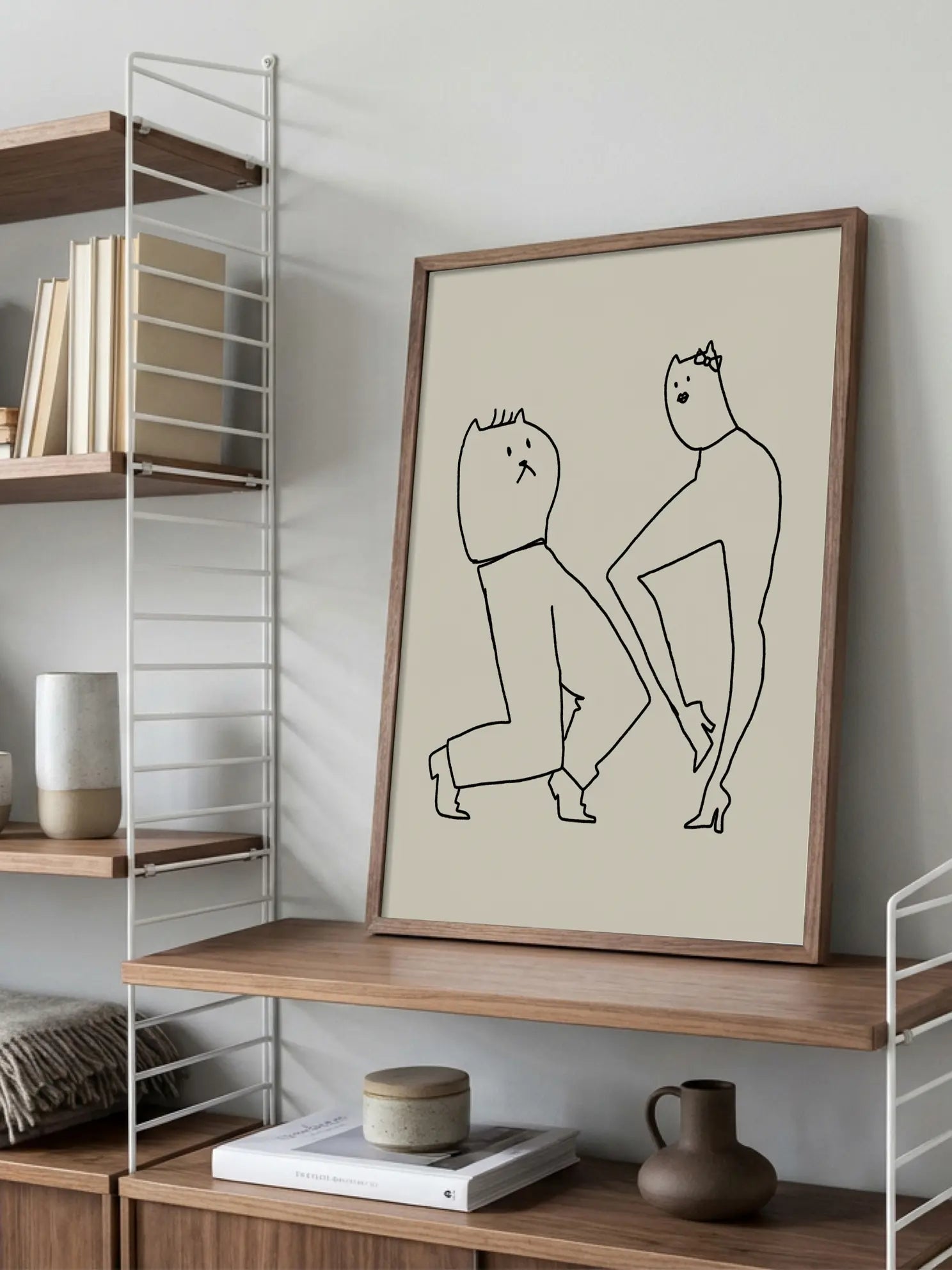Cats Dancing Poster