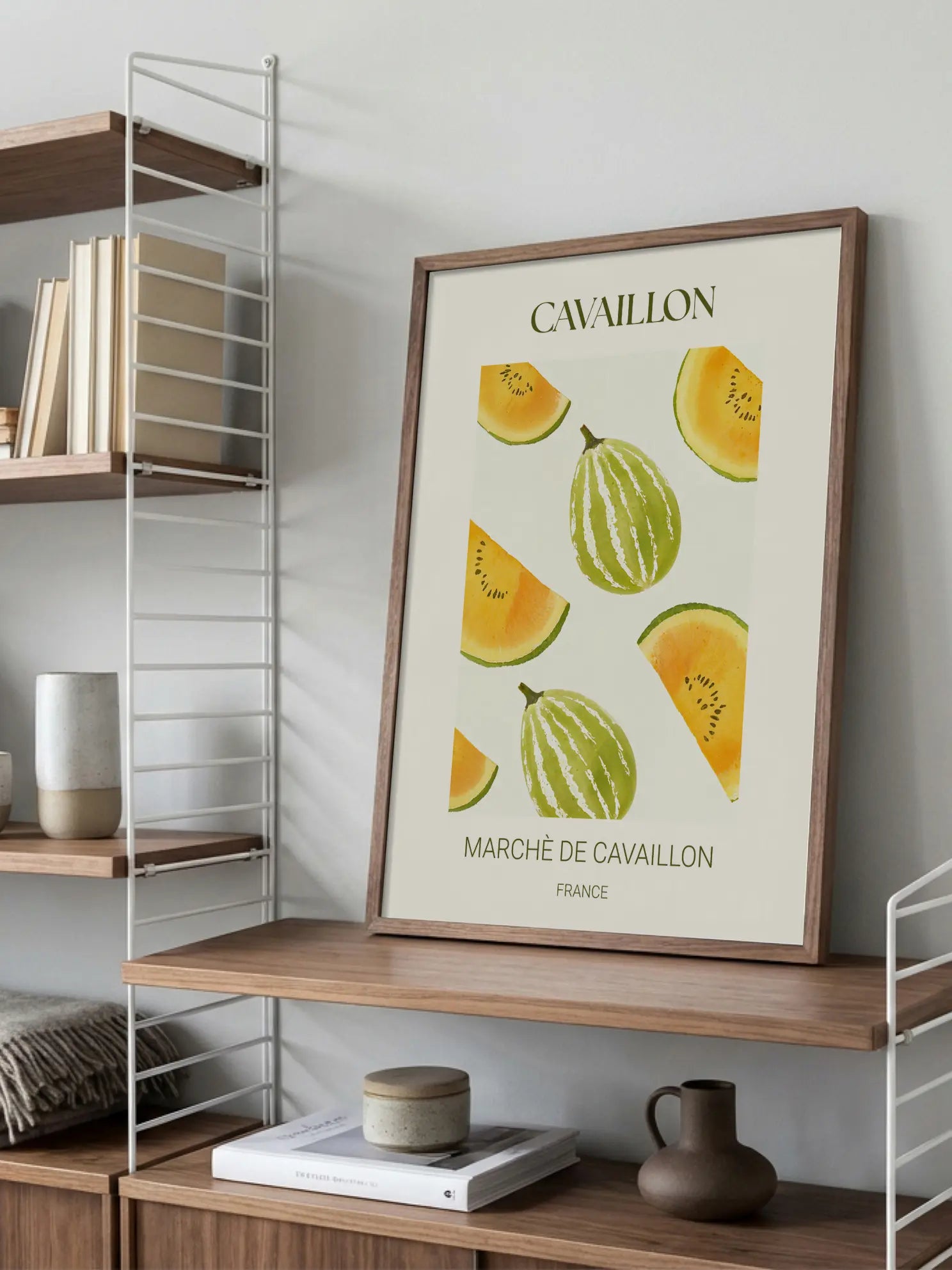 Cavaillon Melons Poster