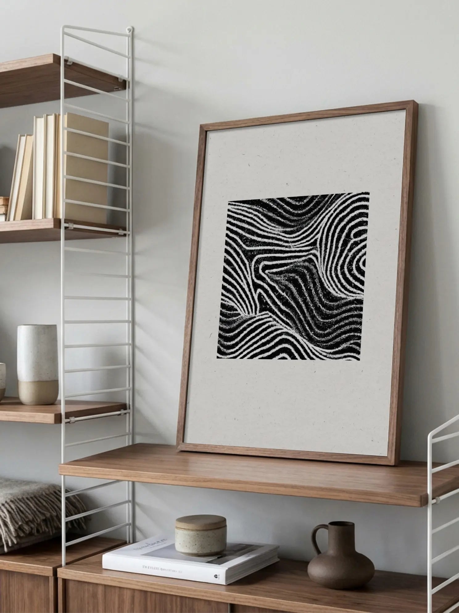 Chalk Lines Poster