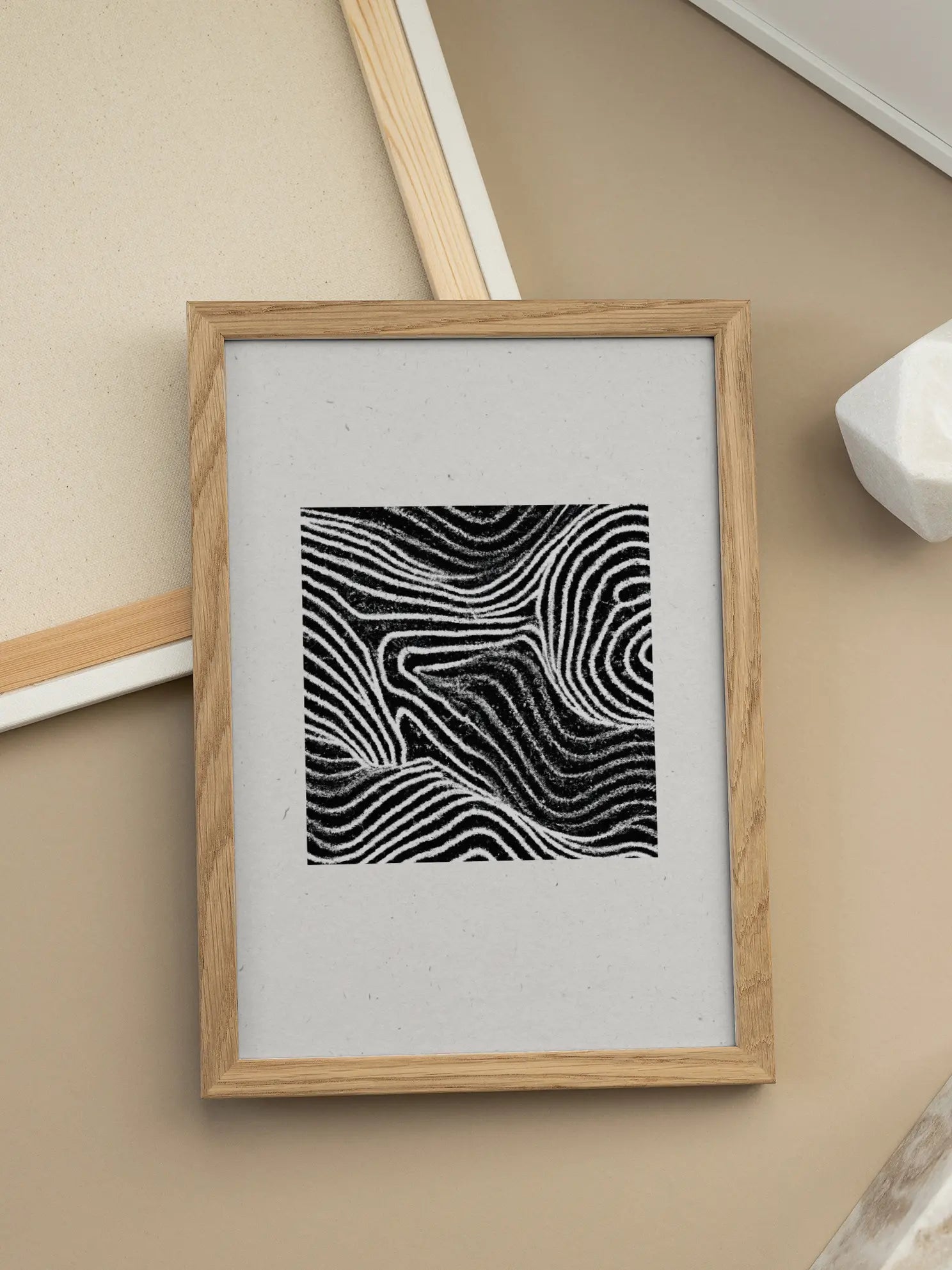 Chalk Lines Poster