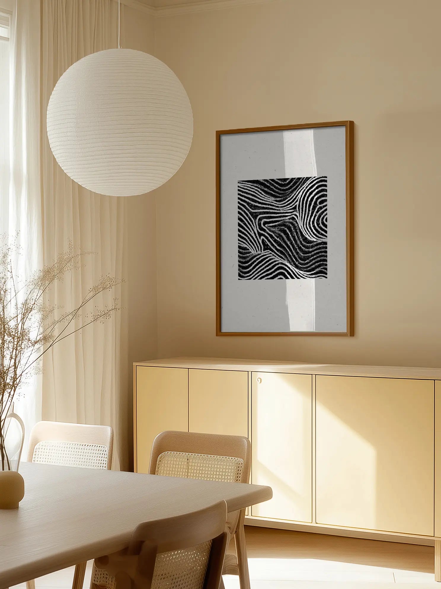 Chalk Lines Poster