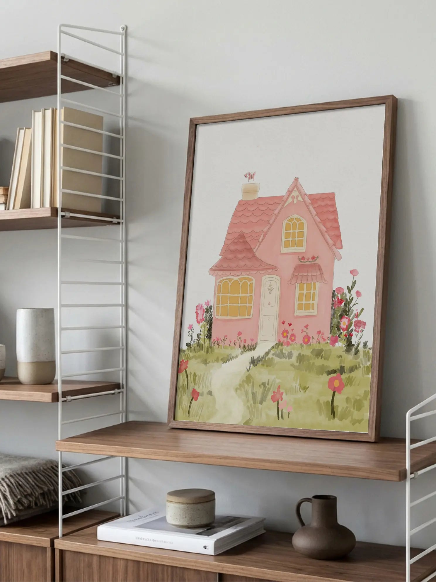 Charming Dollhouse Poster
