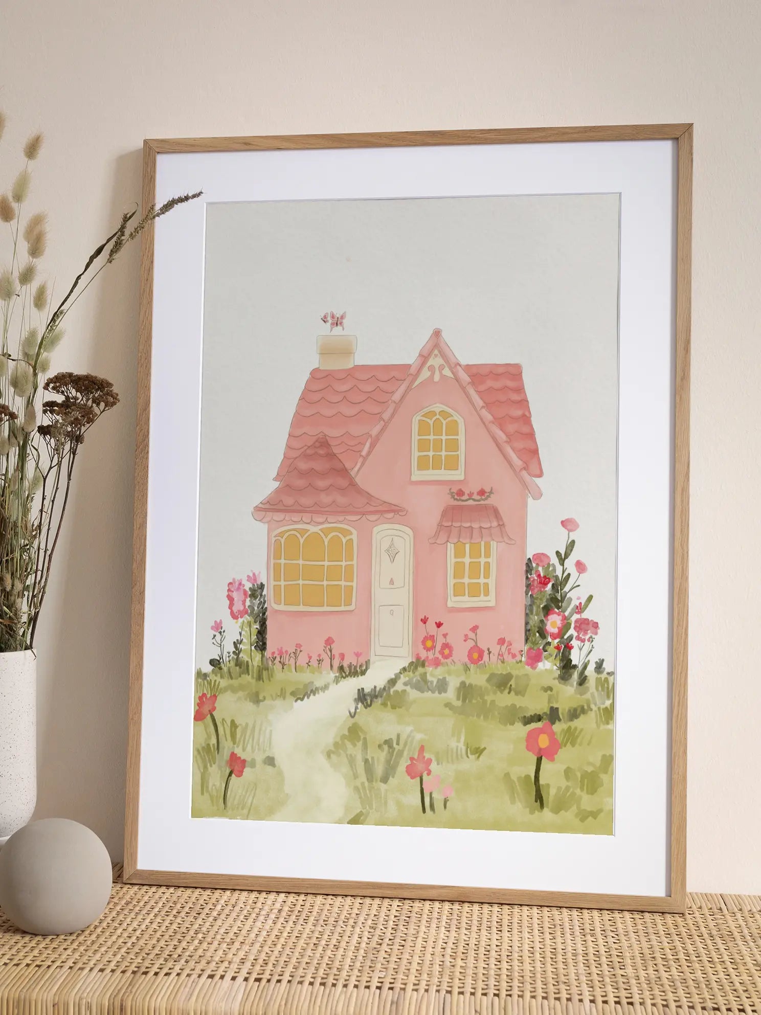 Charming Dollhouse Poster