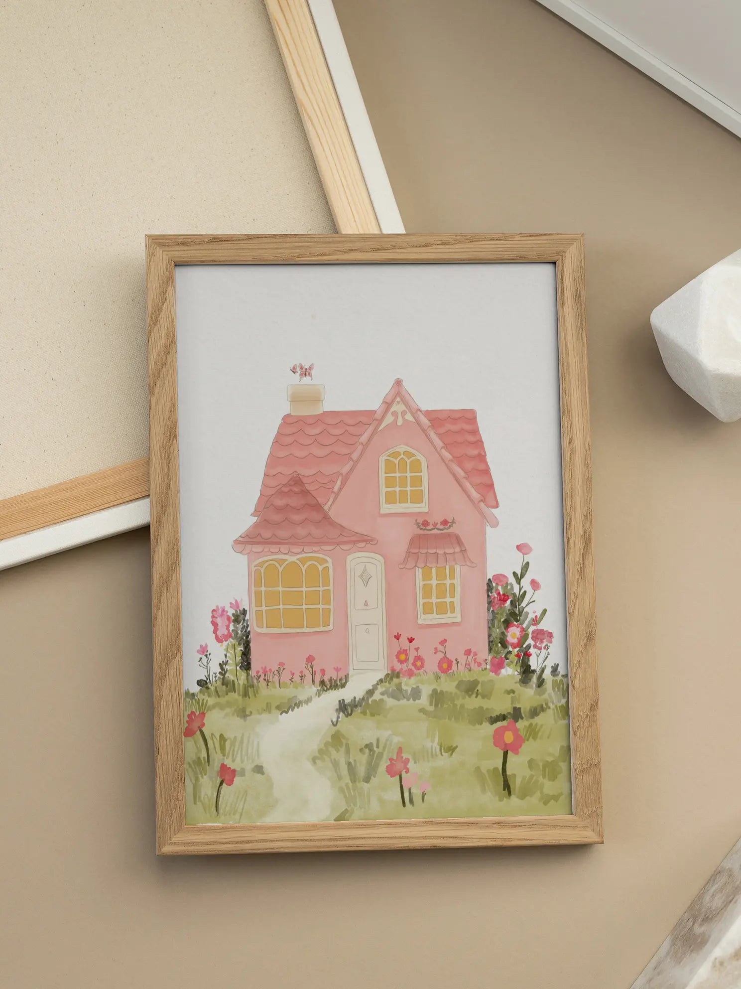 Charming Dollhouse Poster