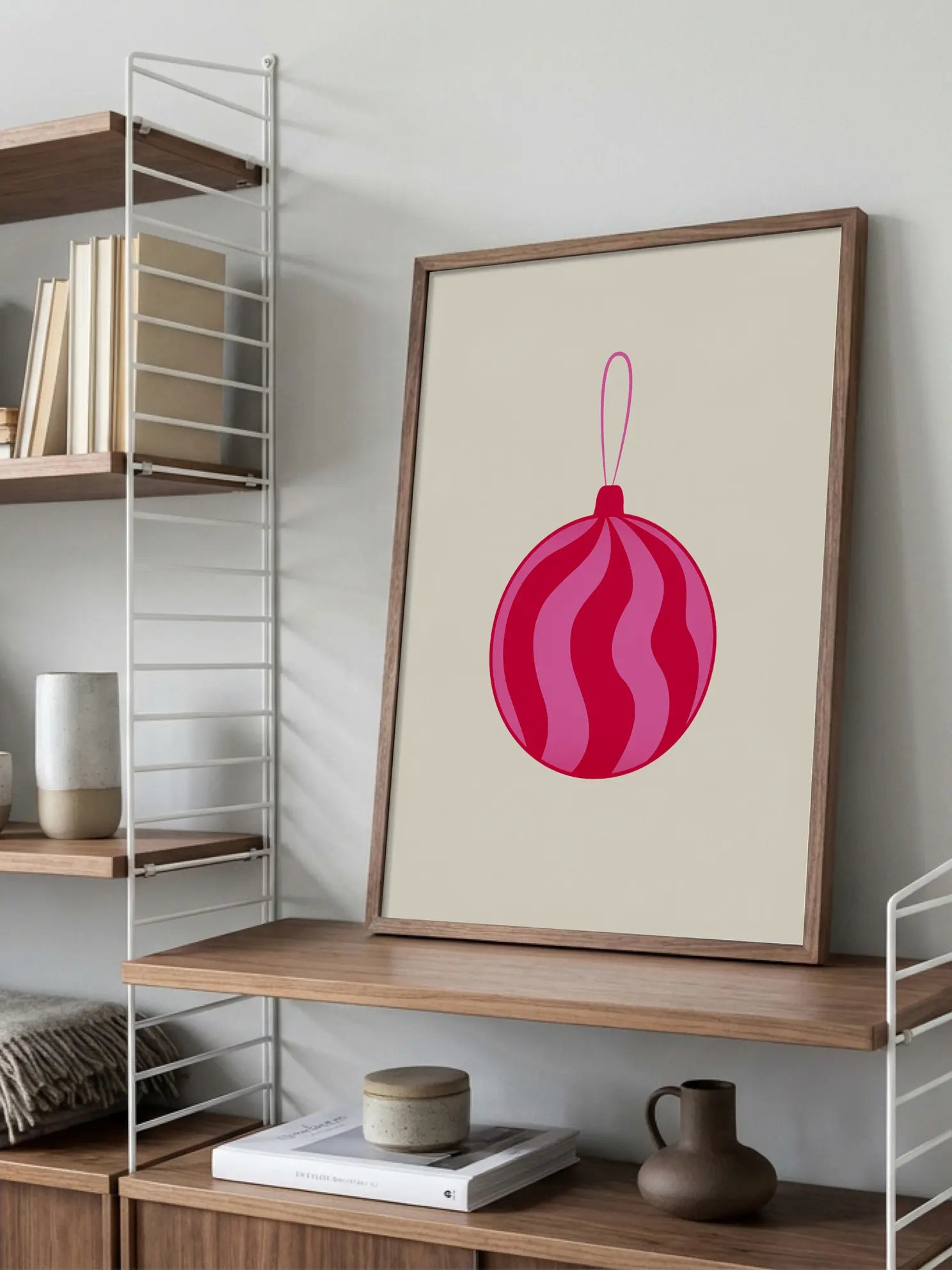 Christmas Bauble No2 Poster