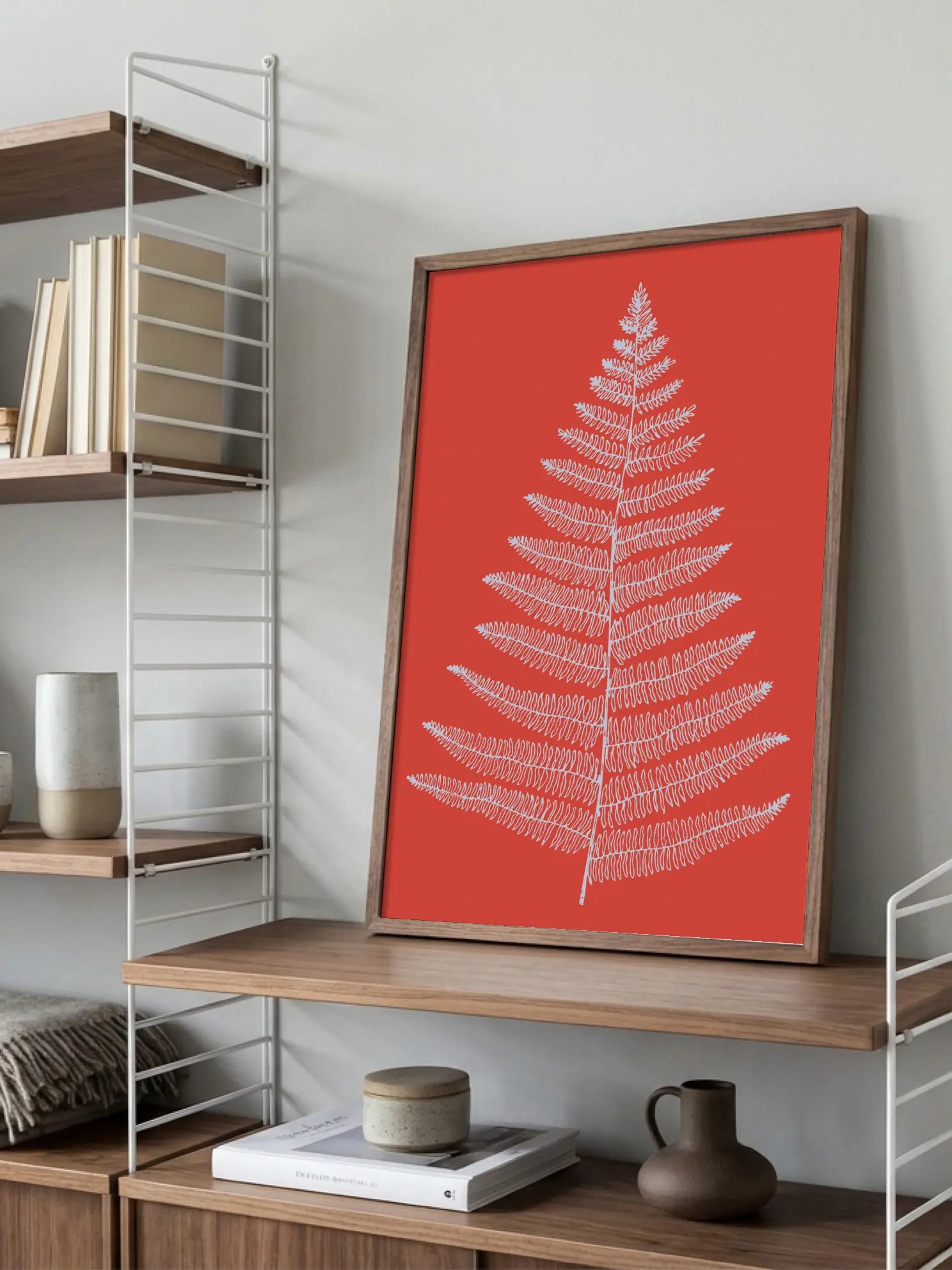 Christmas Fern Poster