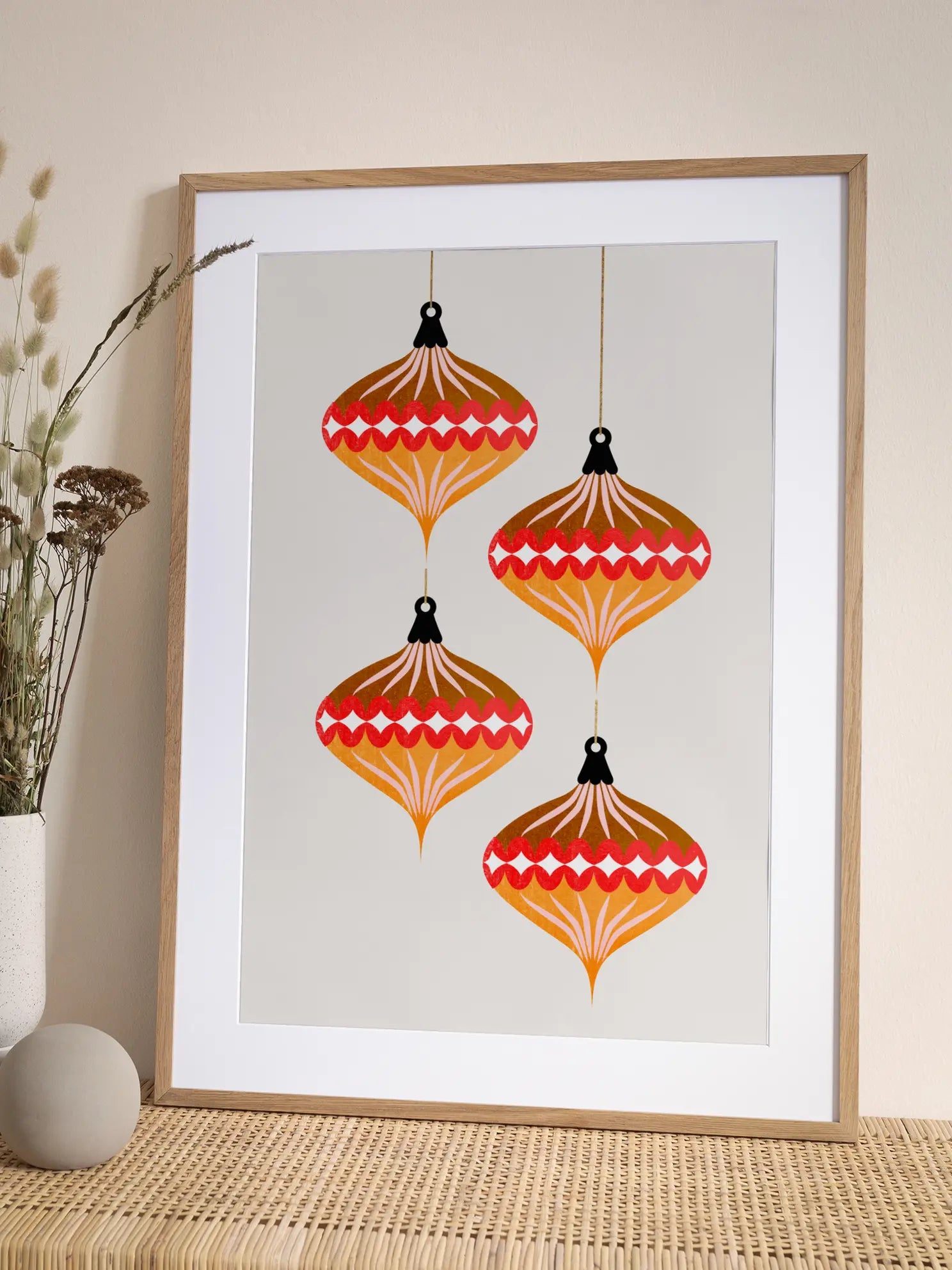 Christmas Ornament No1 Poster
