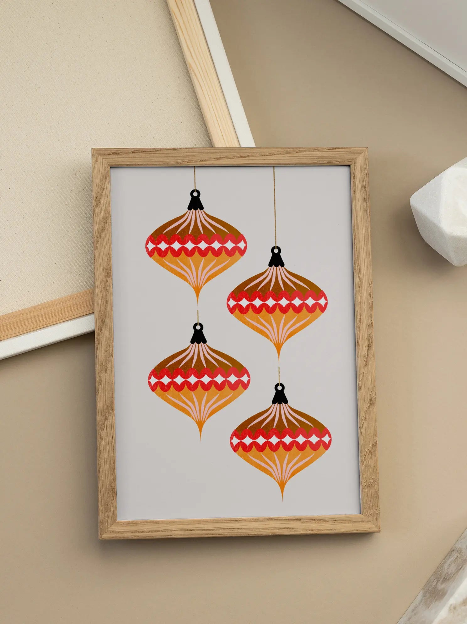 Christmas Ornament No1 Poster