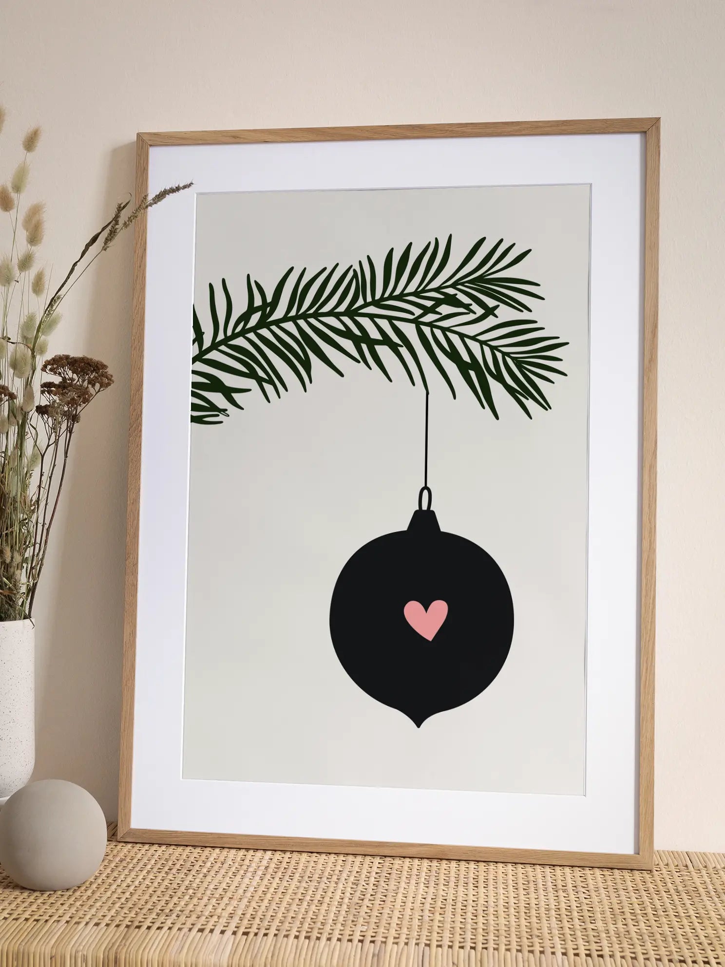 Christmas Ornaments Poster