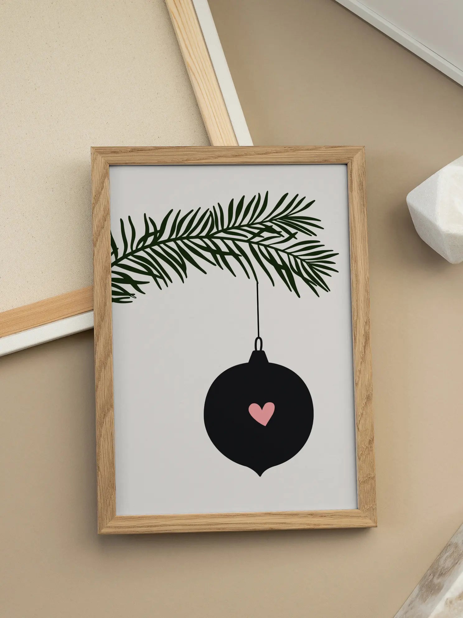 Christmas Ornaments Poster