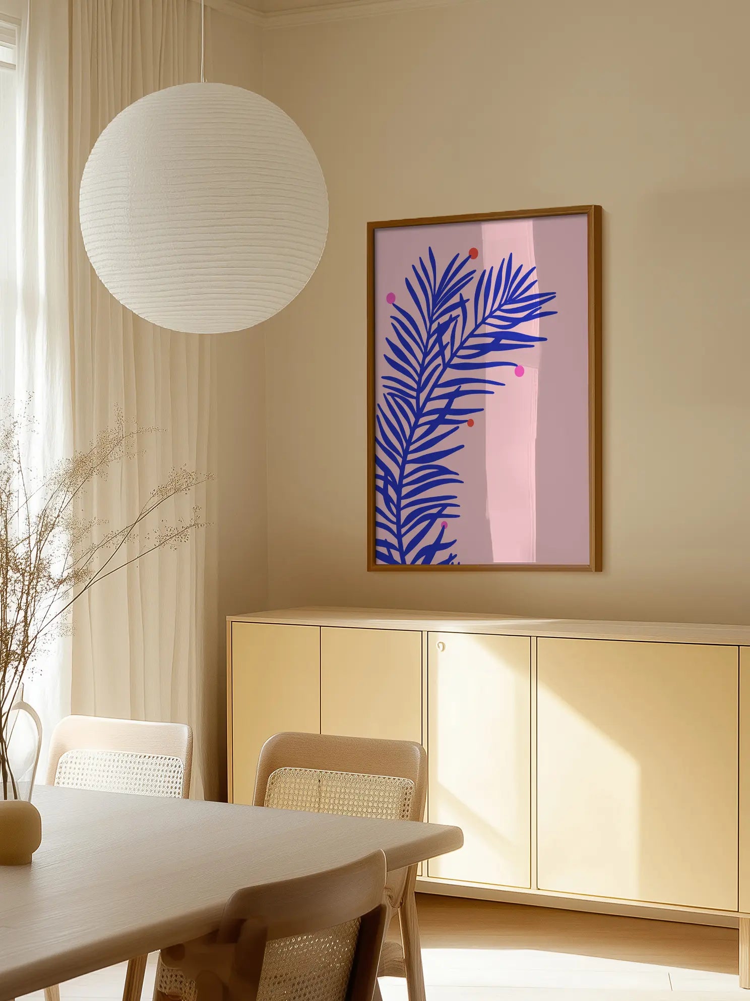 Christmas Palm No1 Poster