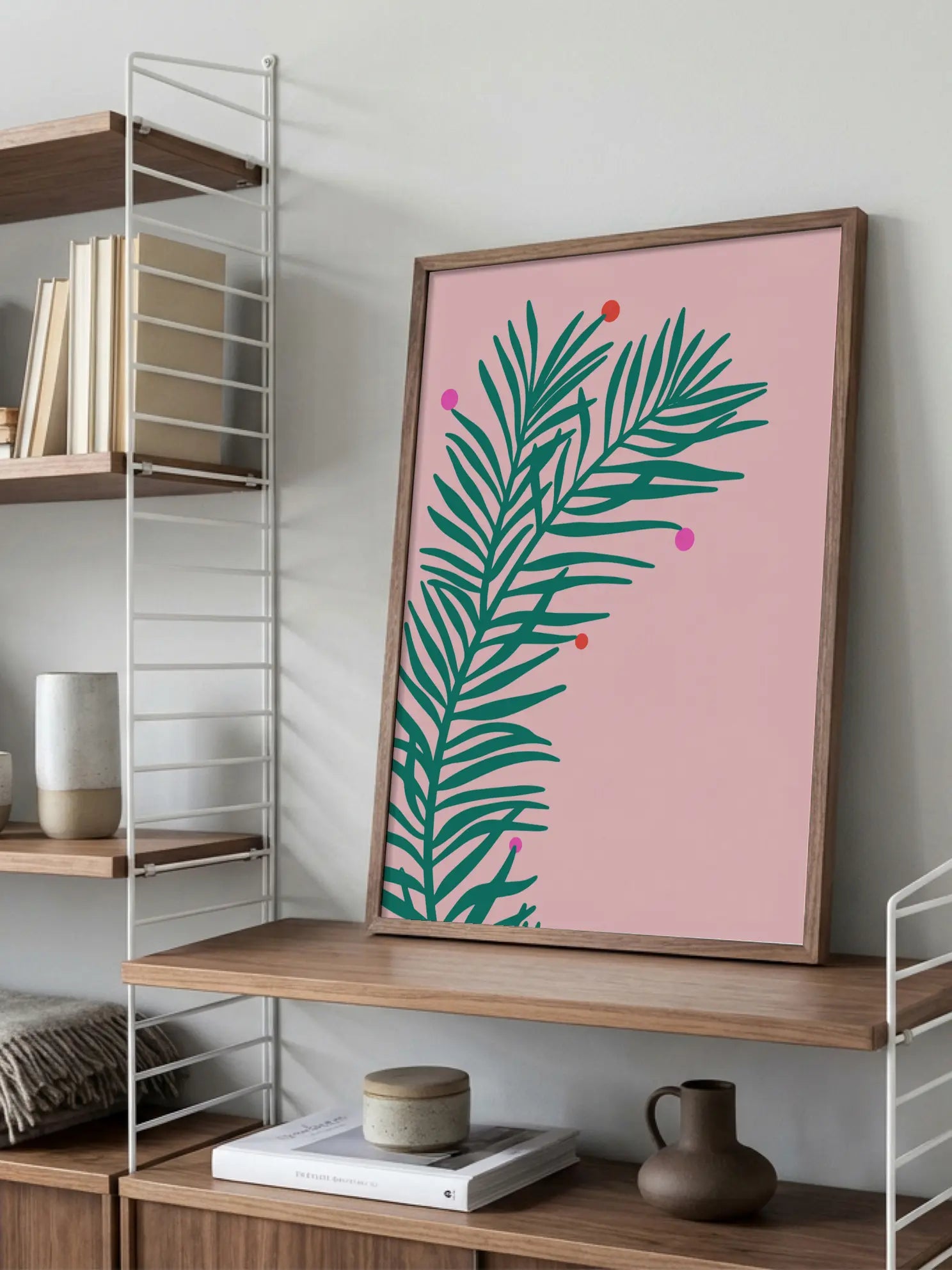 Christmas Palm No2 Poster