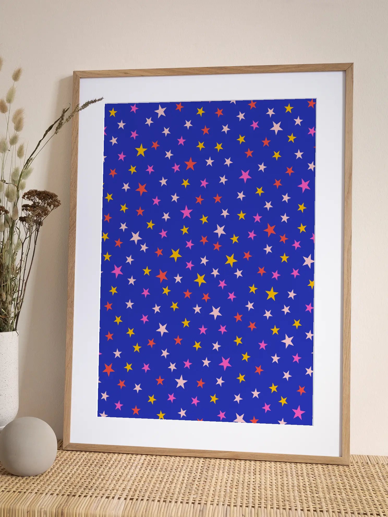 Christmas Stars No1 Poster