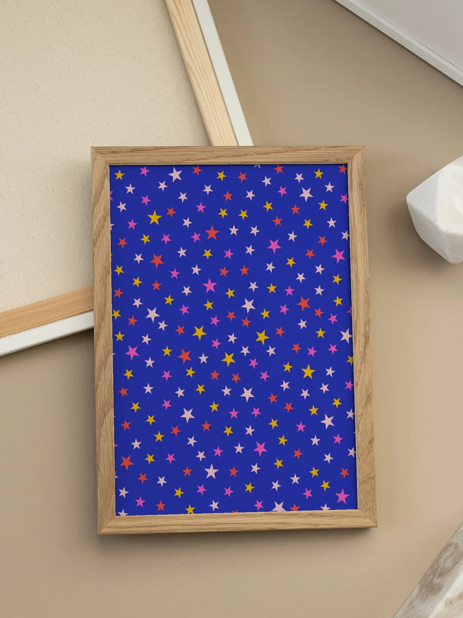 Christmas Stars No1 Poster