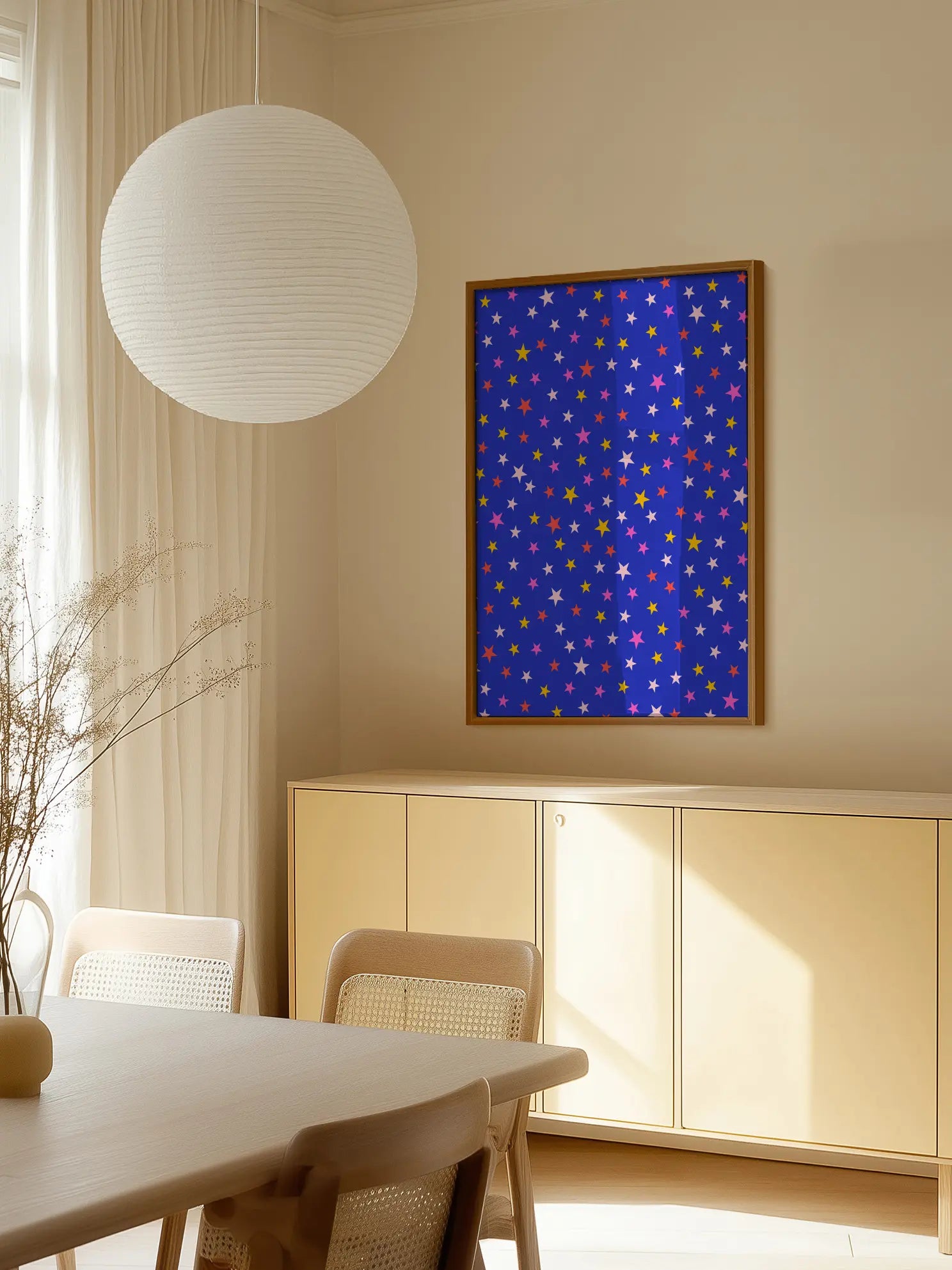 Christmas Stars No1 Poster