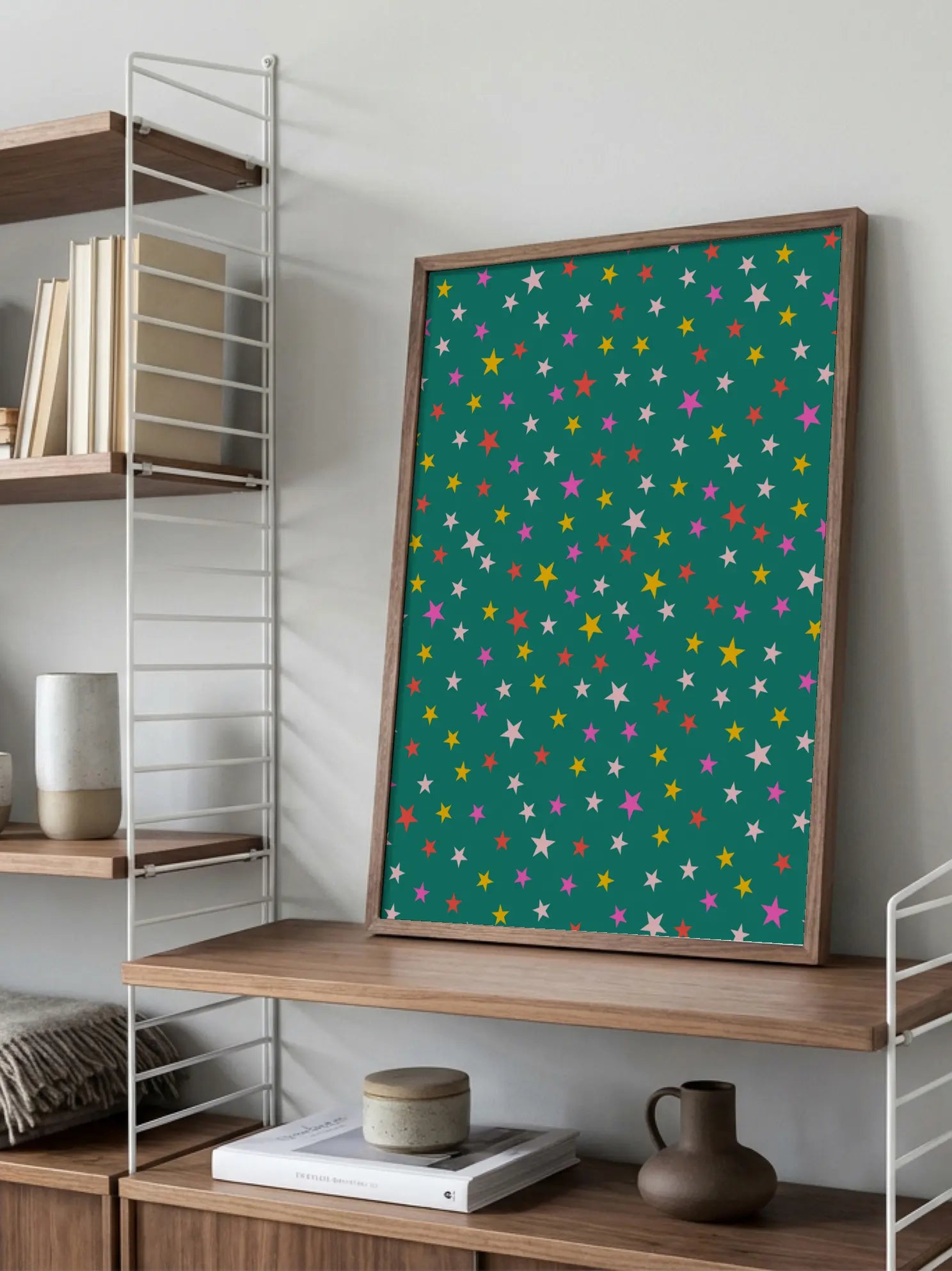 Christmas Stars No2 Poster
