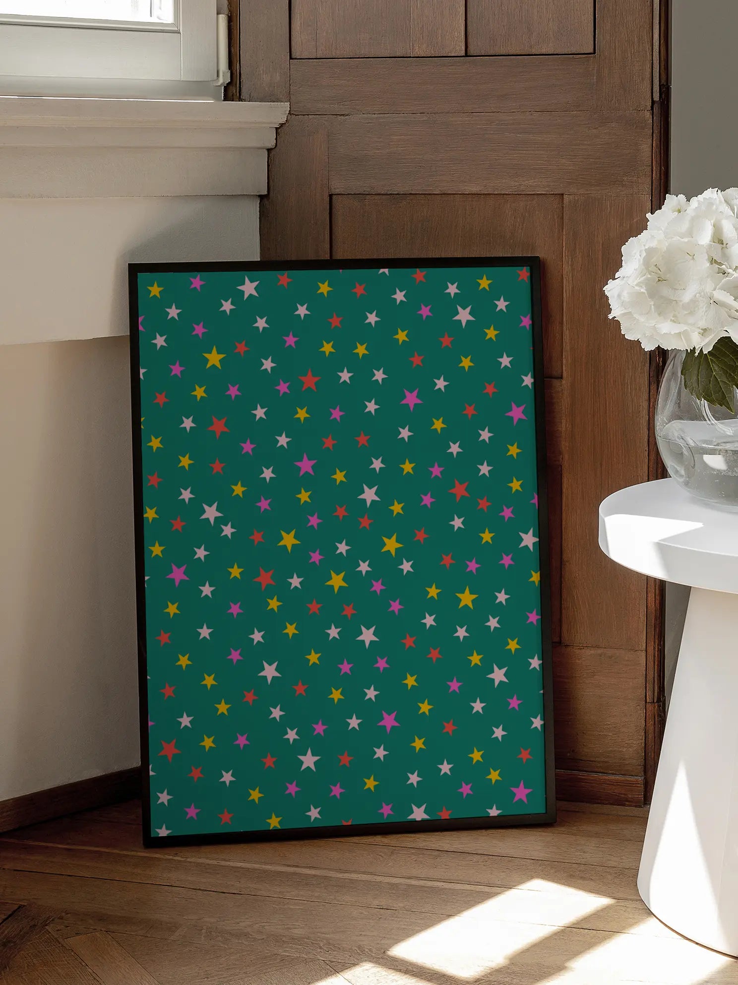 Christmas Stars No2 Poster