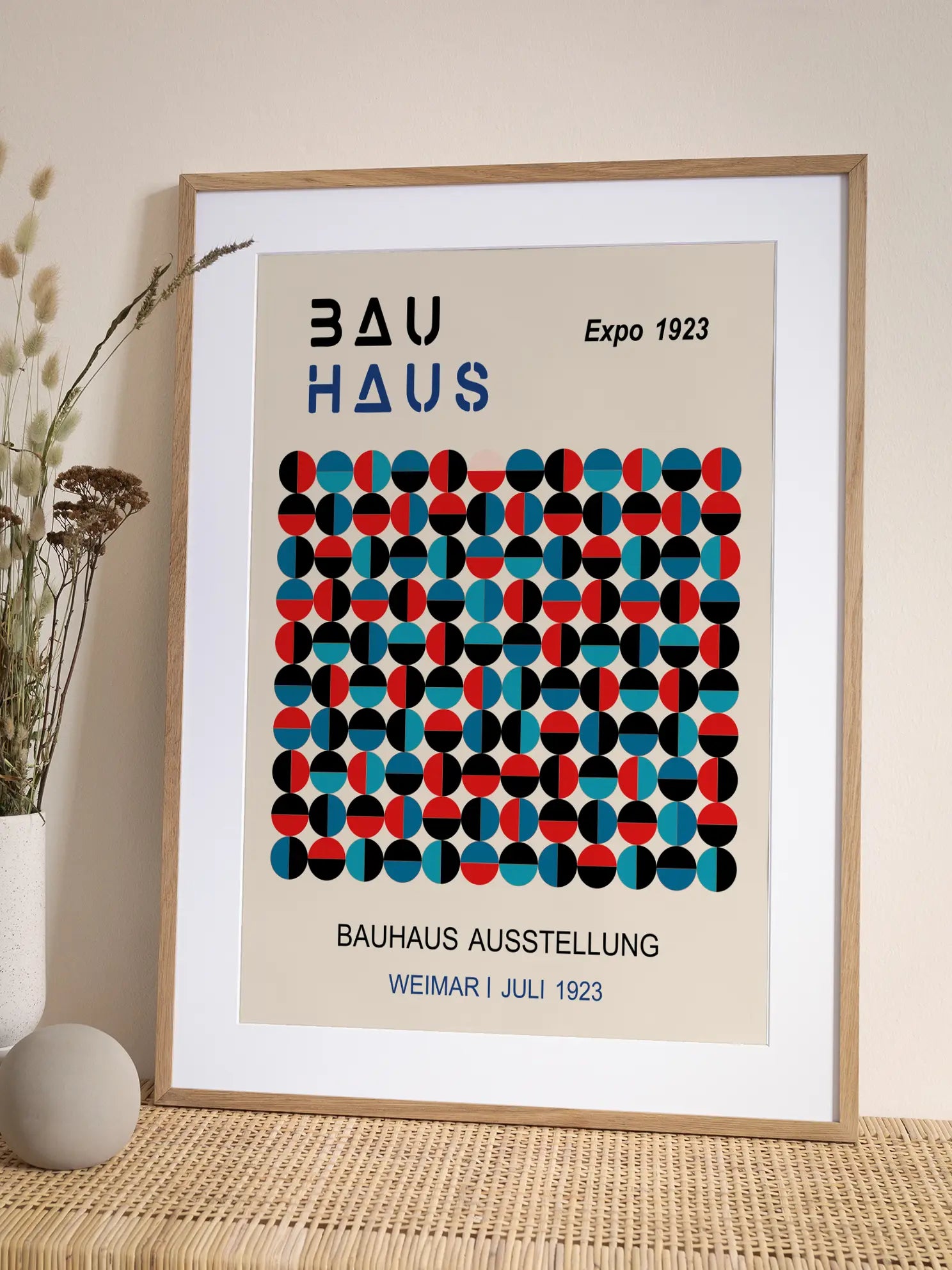 Chromatic Duality — Bauhaus 1923 Poster