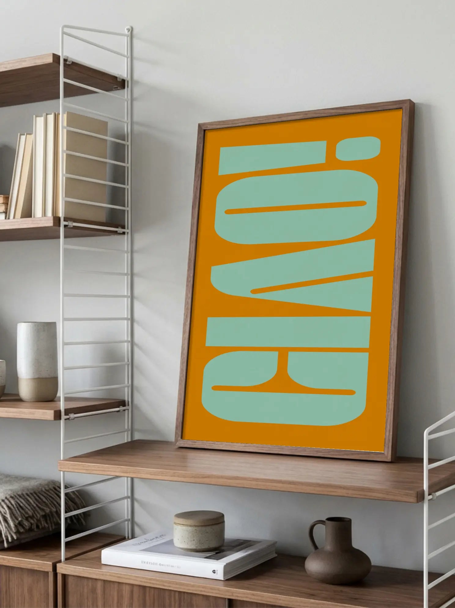 Ciao Green Poster