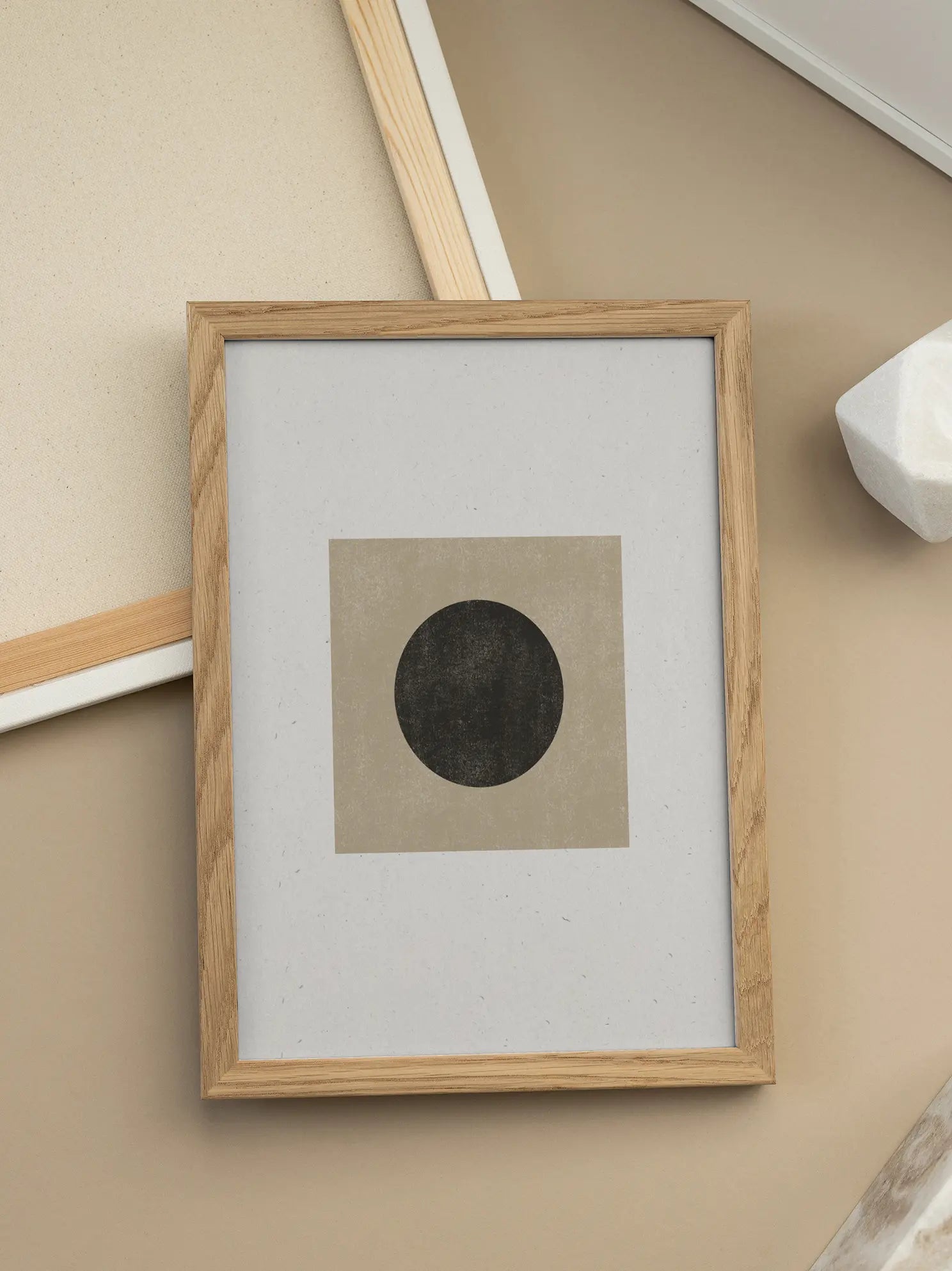 Circle in Square Poster