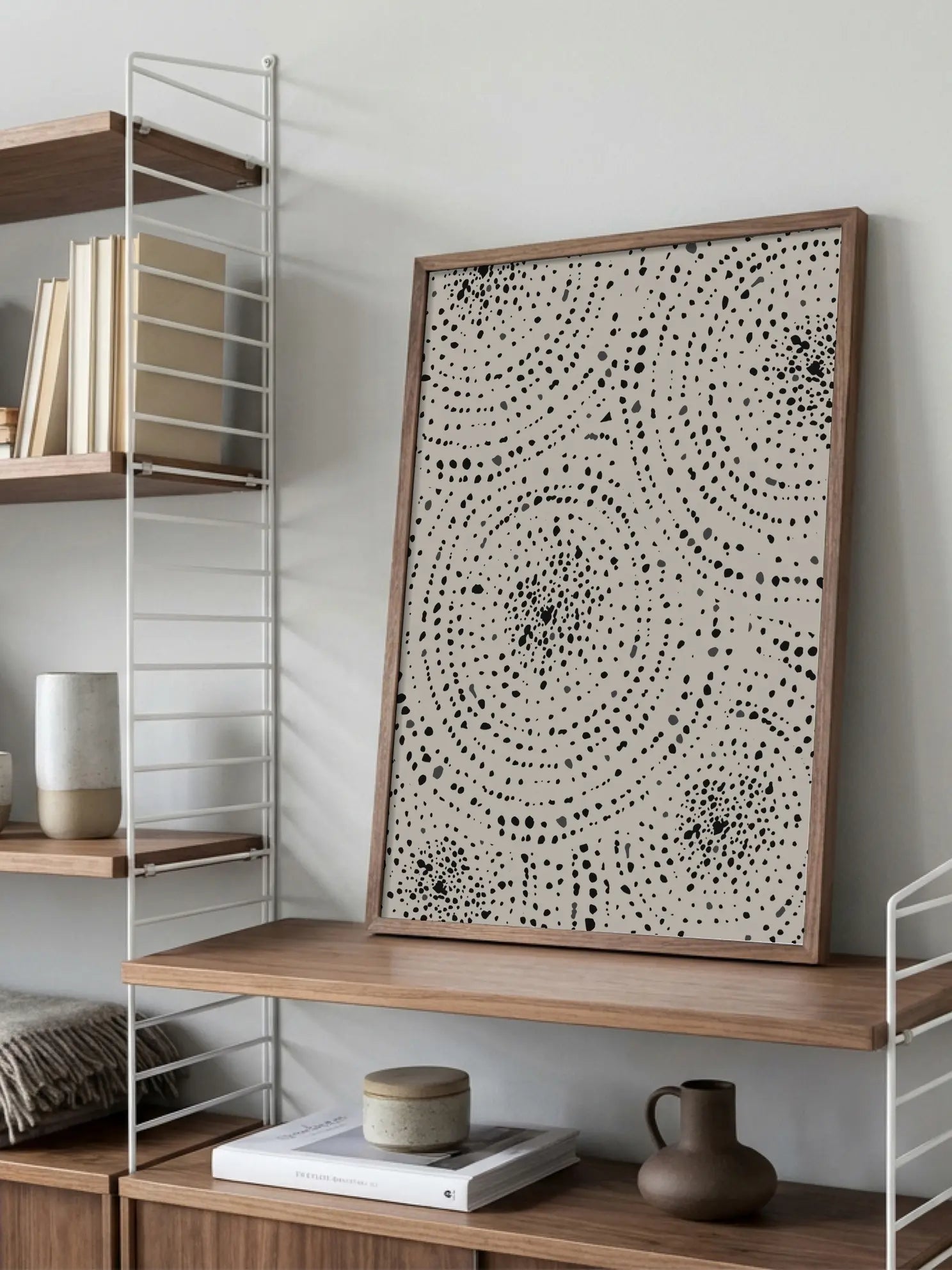 Circular Dots Poster