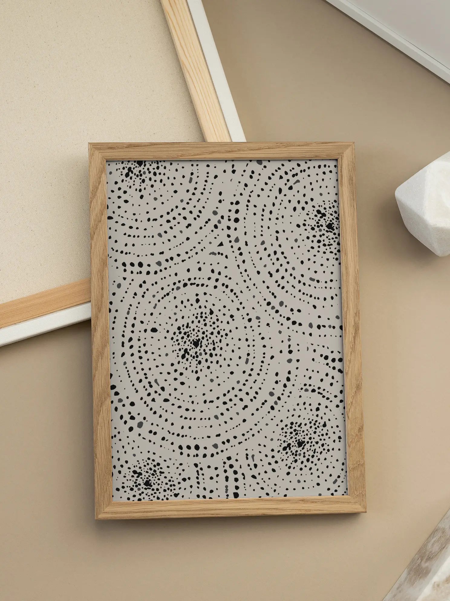 Circular Dots Poster