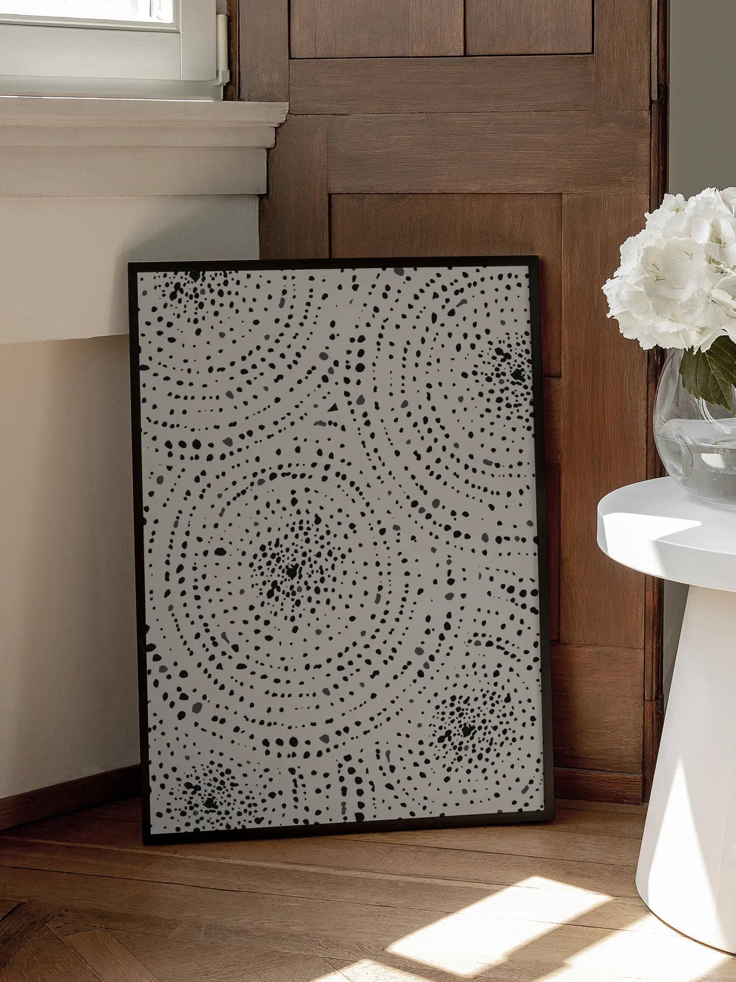 Circular Dots Poster