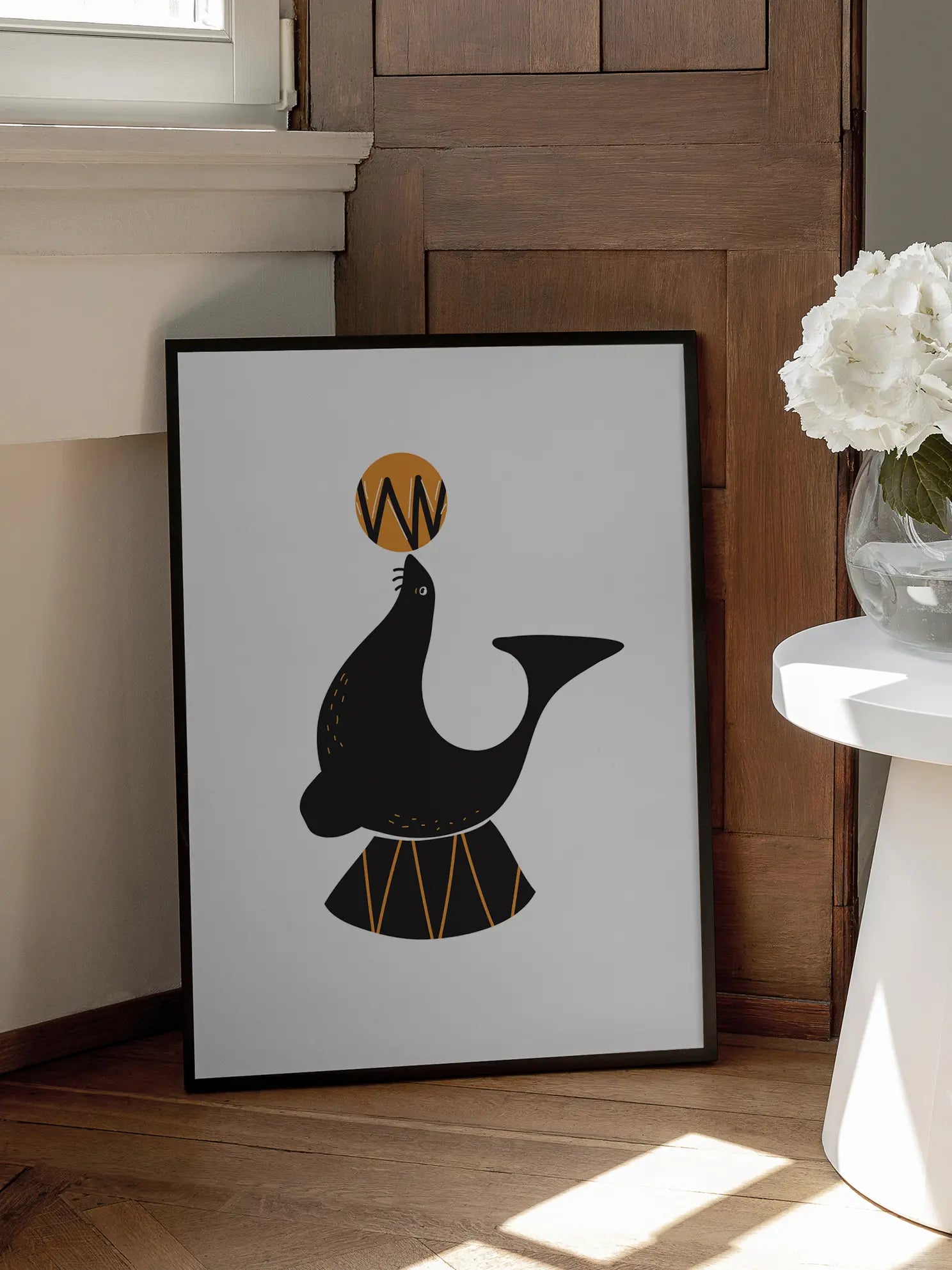 Circus Seal Poster