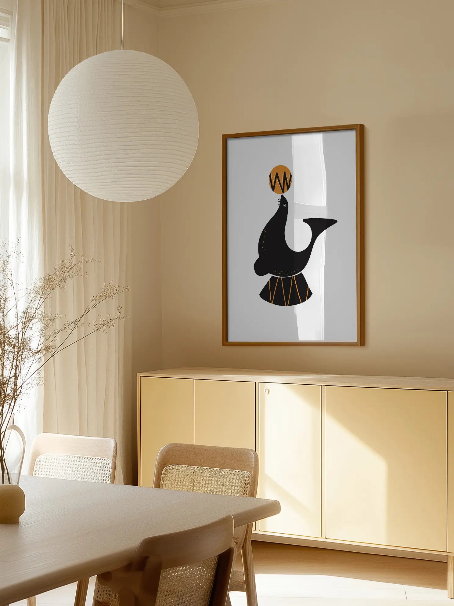 Circus Seal Poster