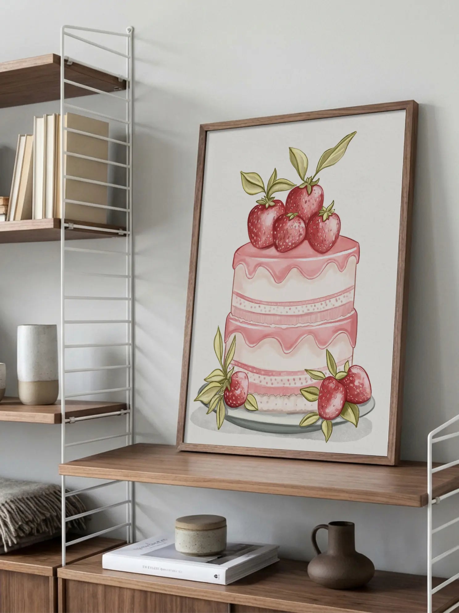 Clara´s Strawberry Cake Poster