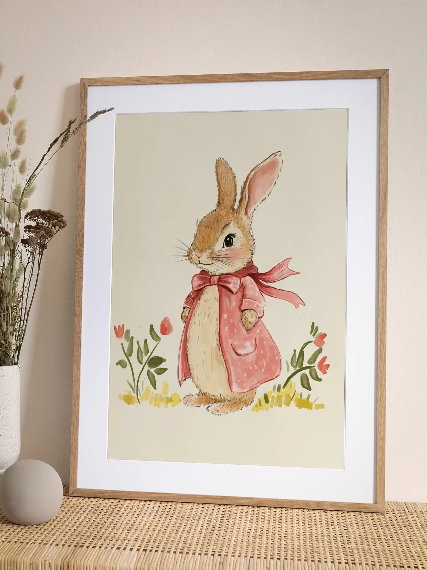 Clara's Spring Stroll Poster