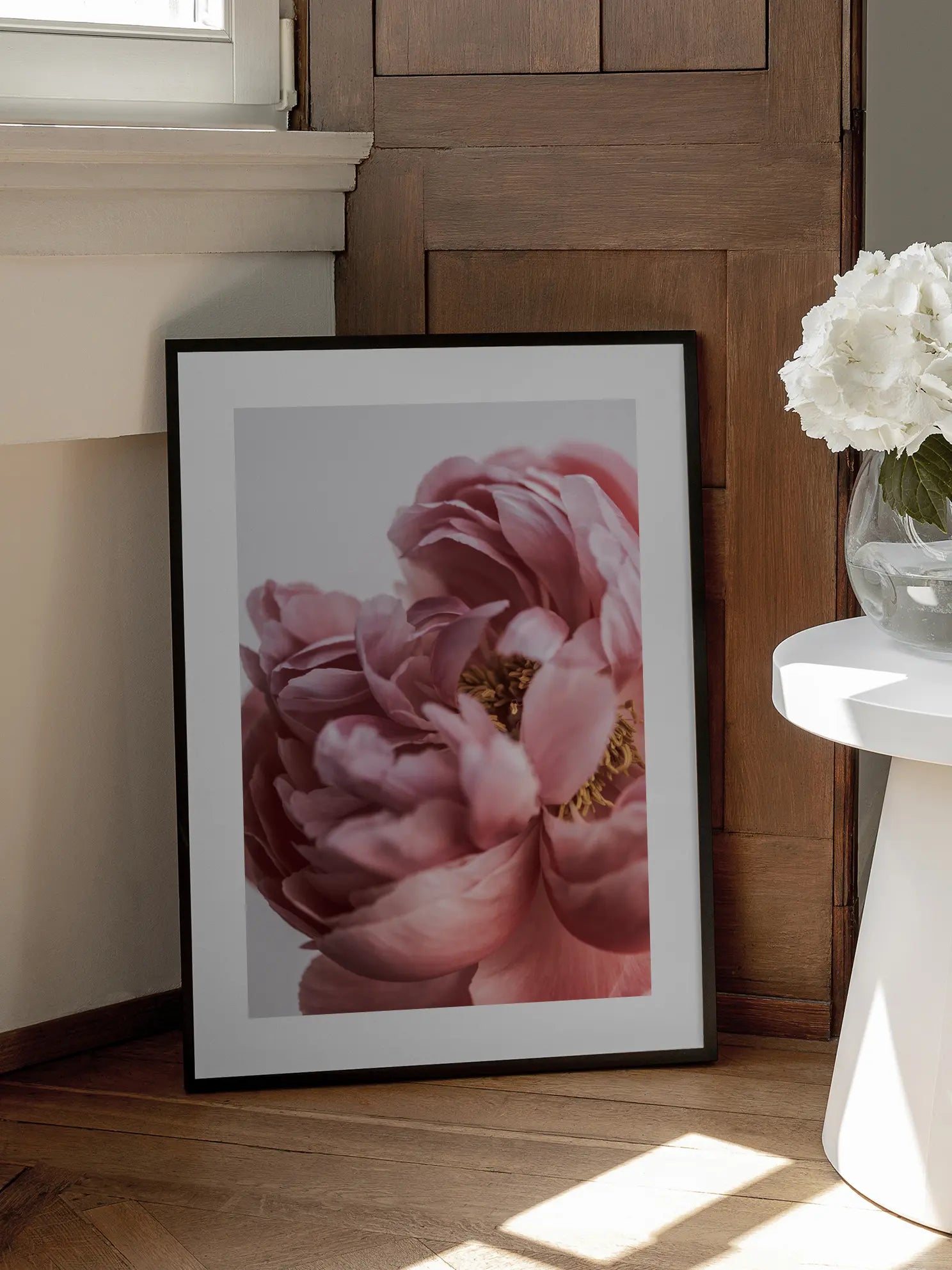 Close Up Peony Poster